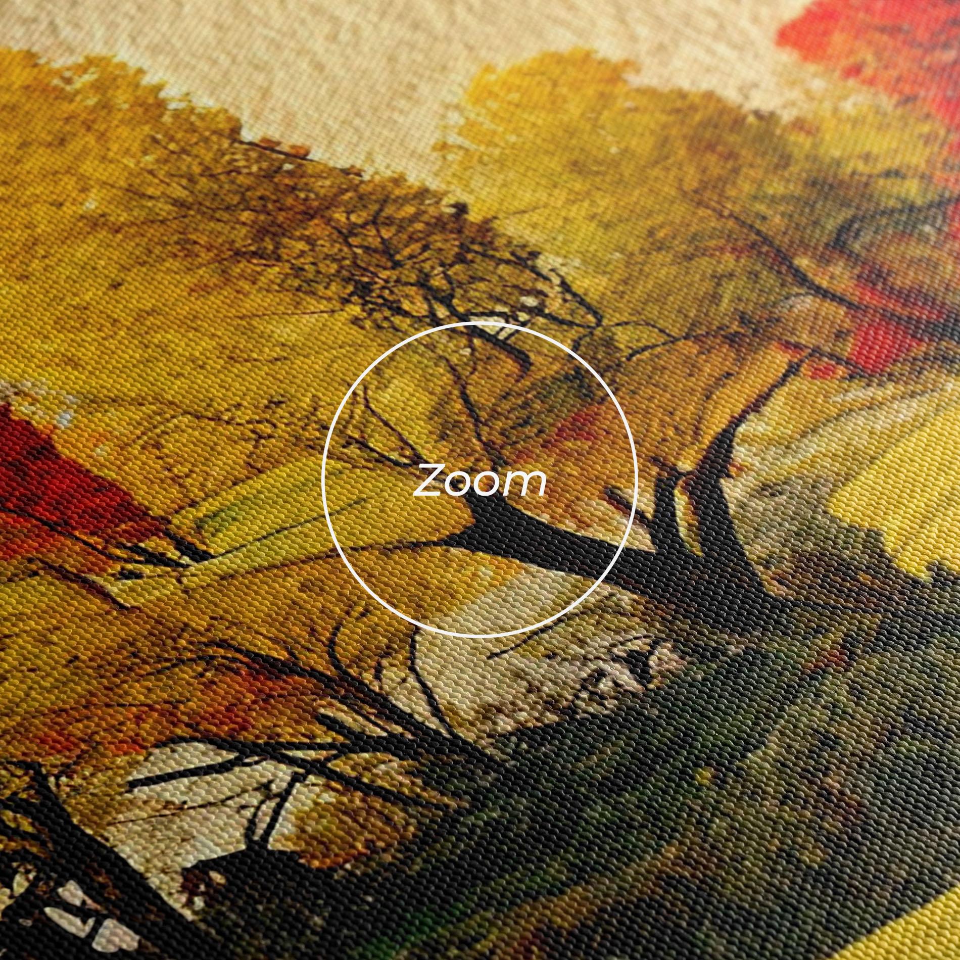 Vászonkép Autumn Paper Style mockup 3