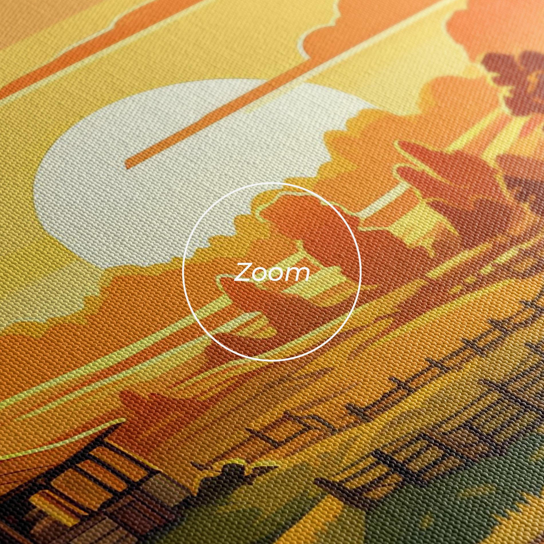 Vászonkép Farmhouse Sunlight mockup 3