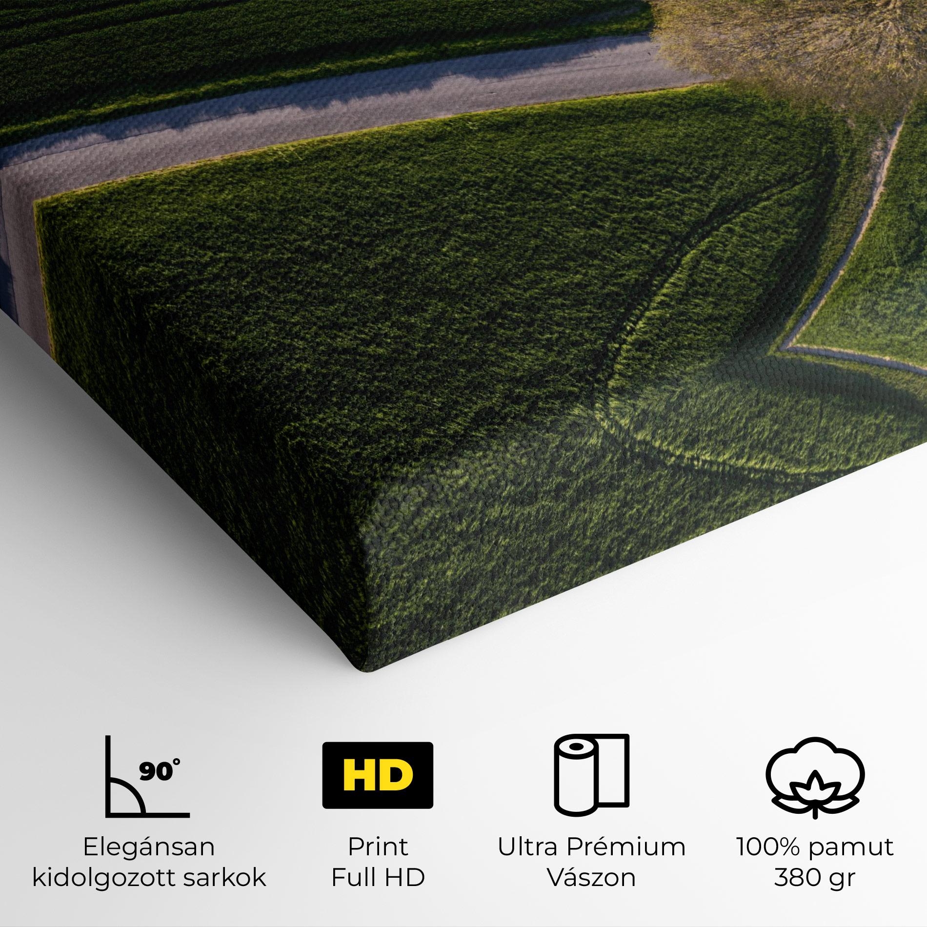 Vászonkép Green Road mockup 4