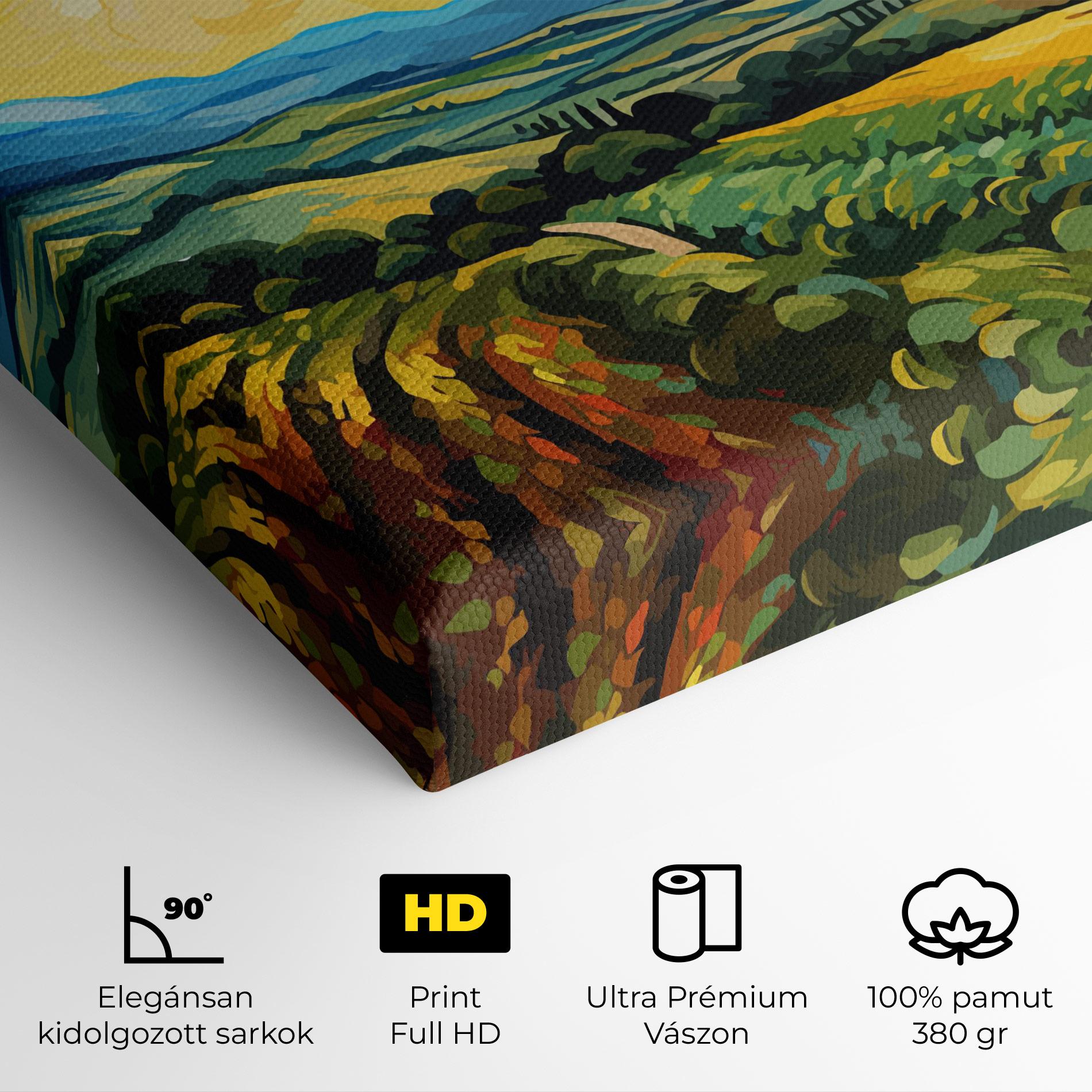 Vászonkép Pretty Rural Fantasy mockup 4