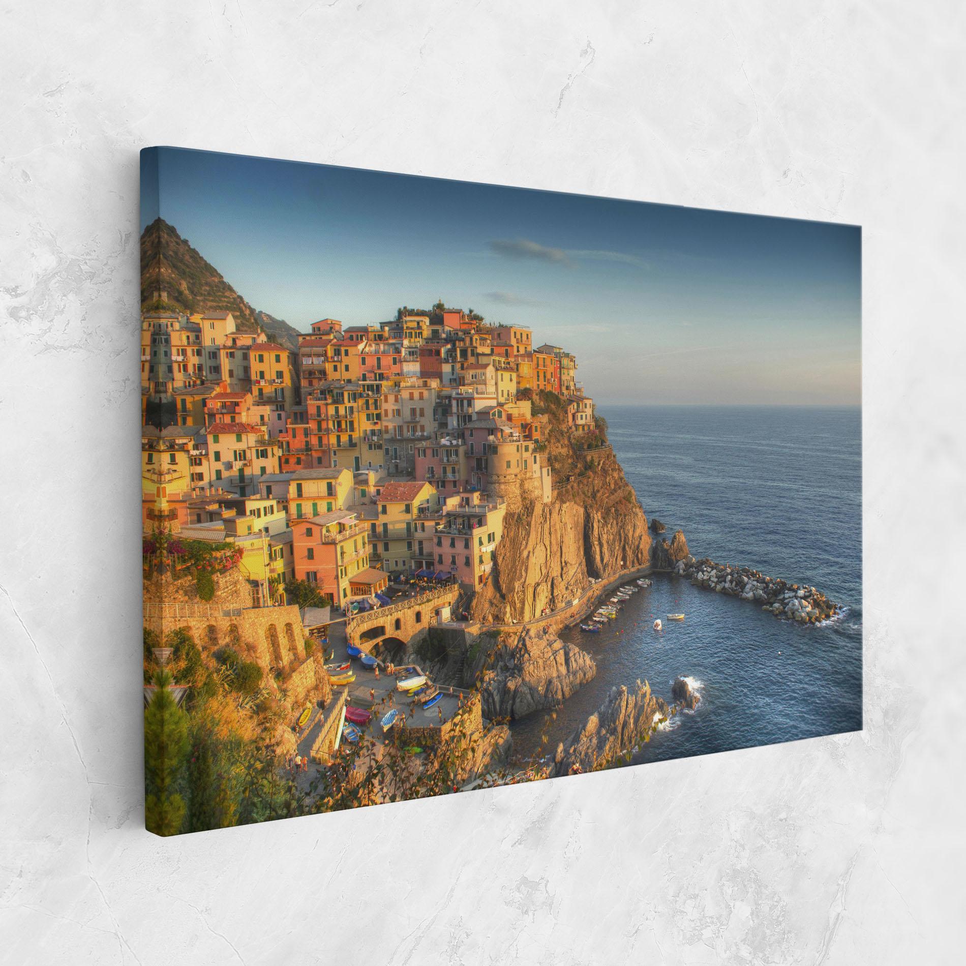 Vászonkép Cinque Terrre mockup 1