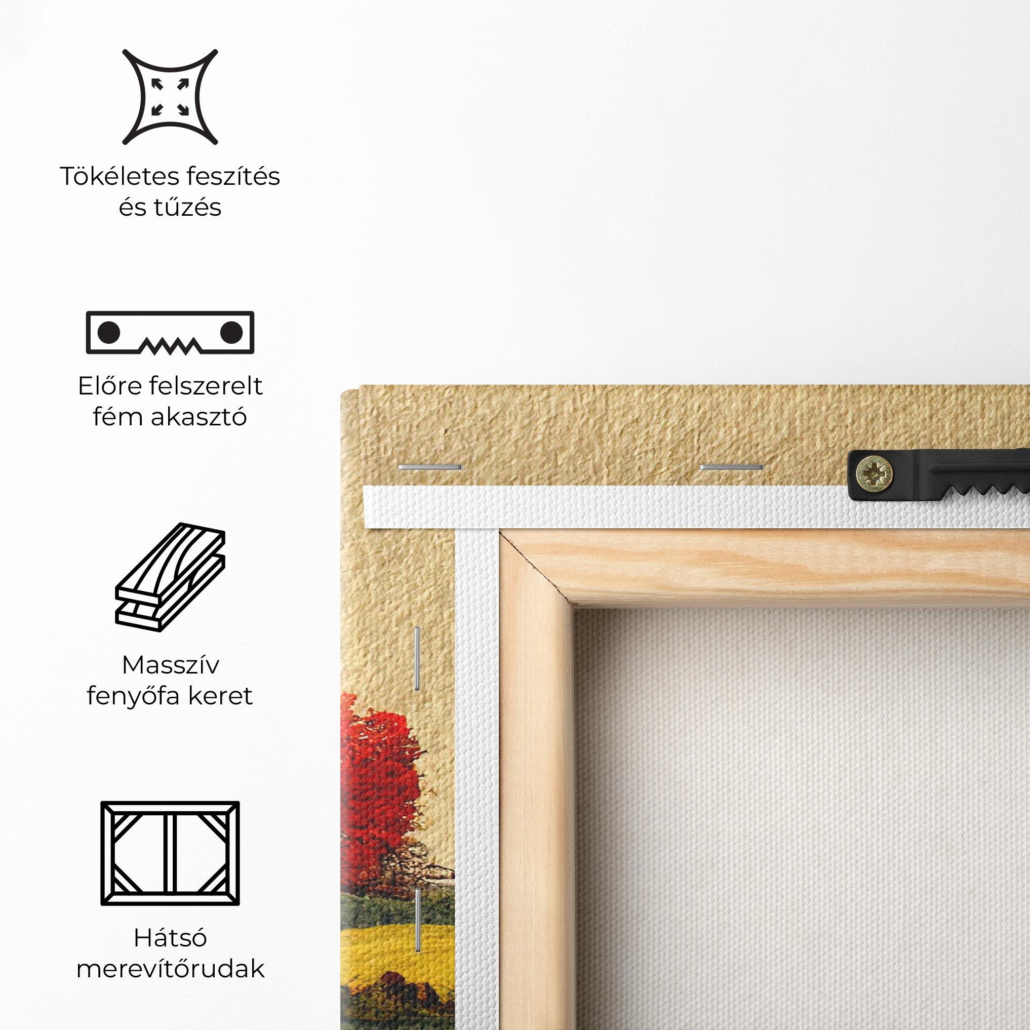 Vászonkép Autumn Paper Style mockup 5