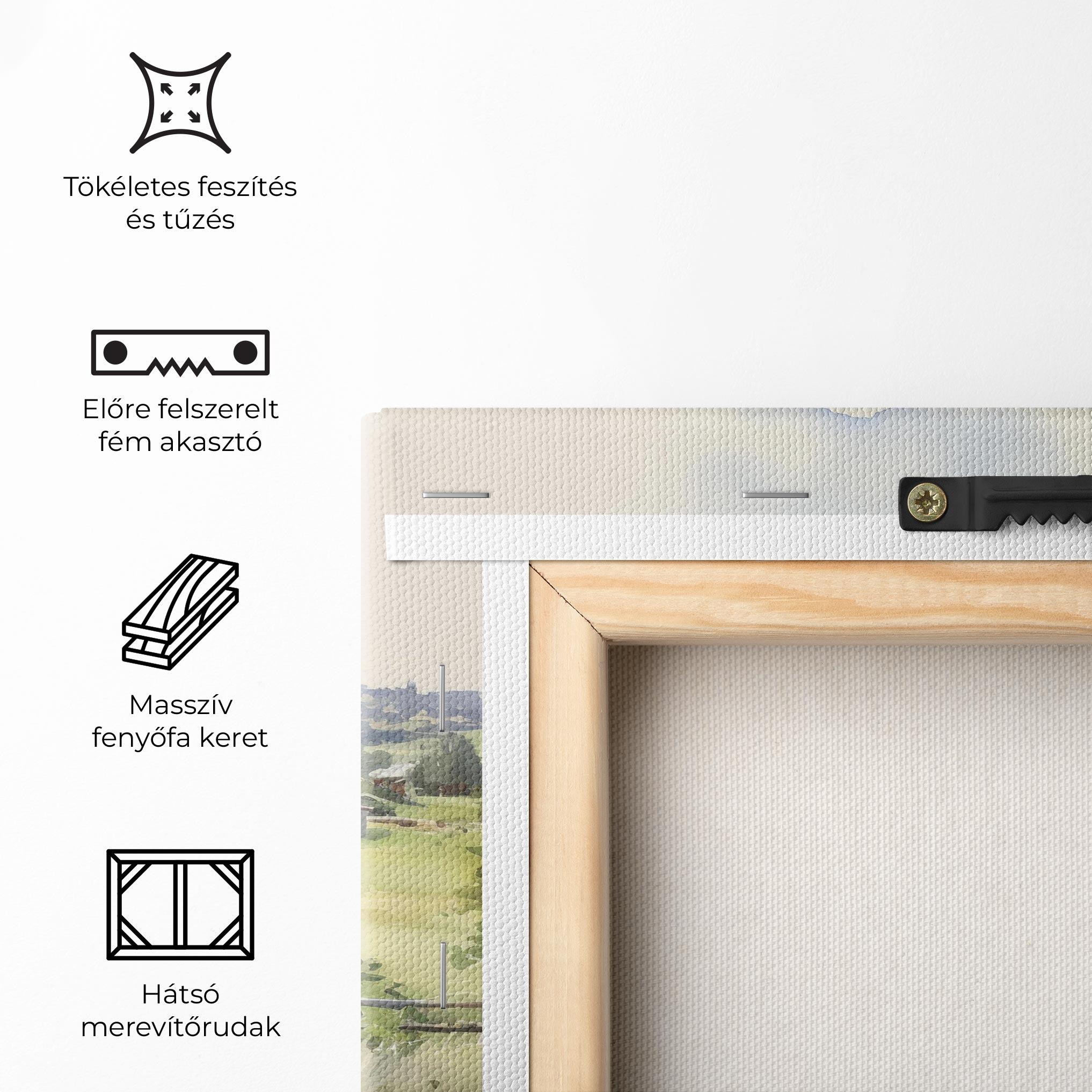 Vászonkép Rural Farm mockup 5