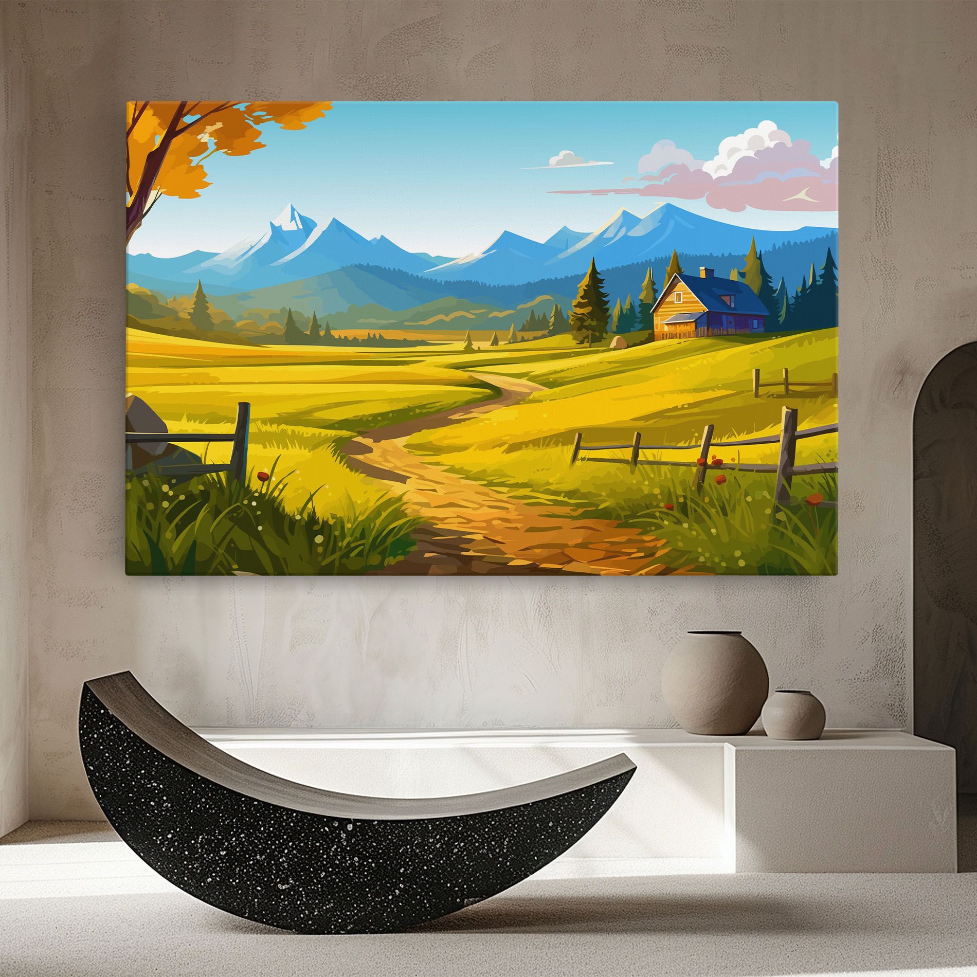 Daylight Rural View mockup 8