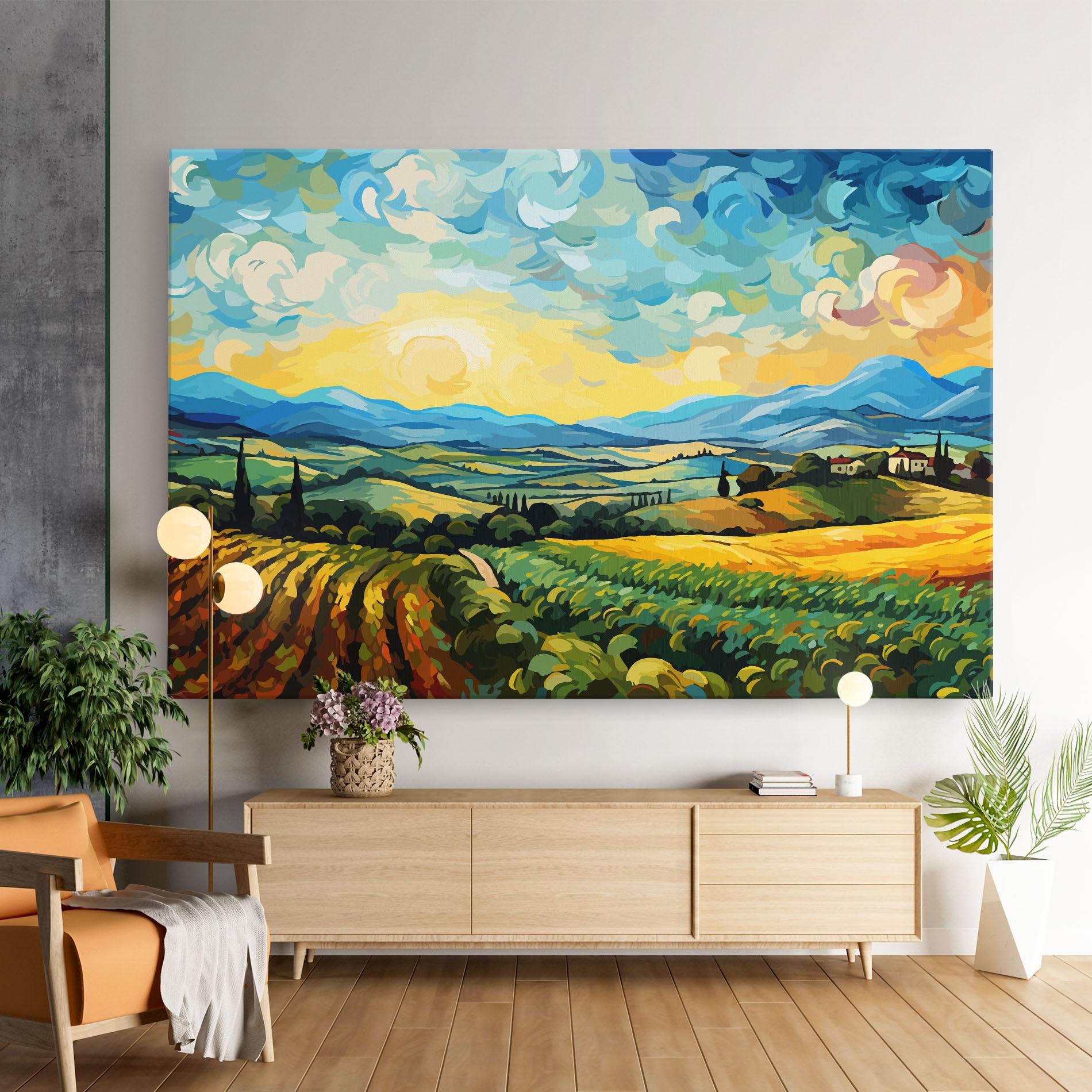 Vászonkép Pretty Rural Fantasy mockup 9