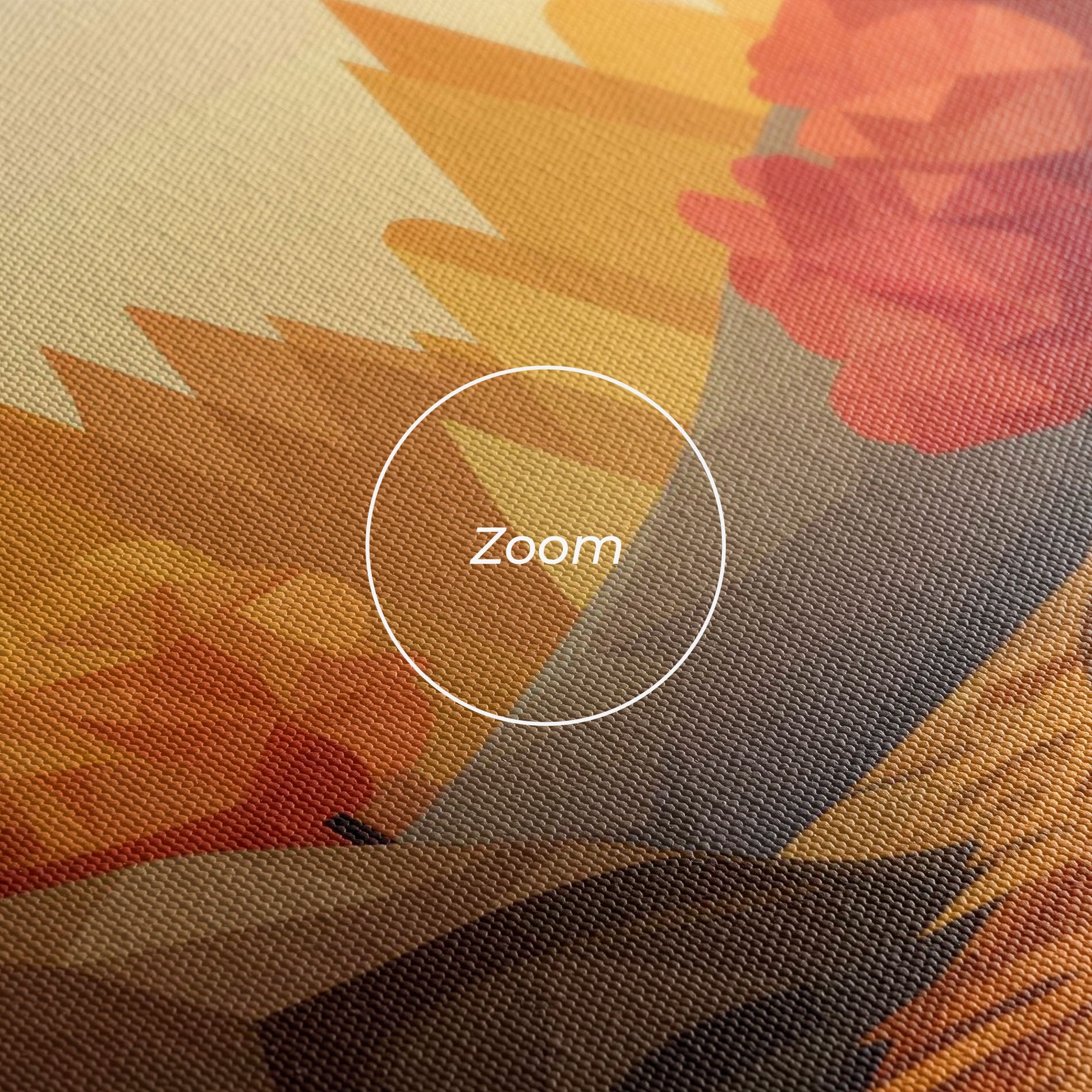 Autumn Orange Forest mockup 3