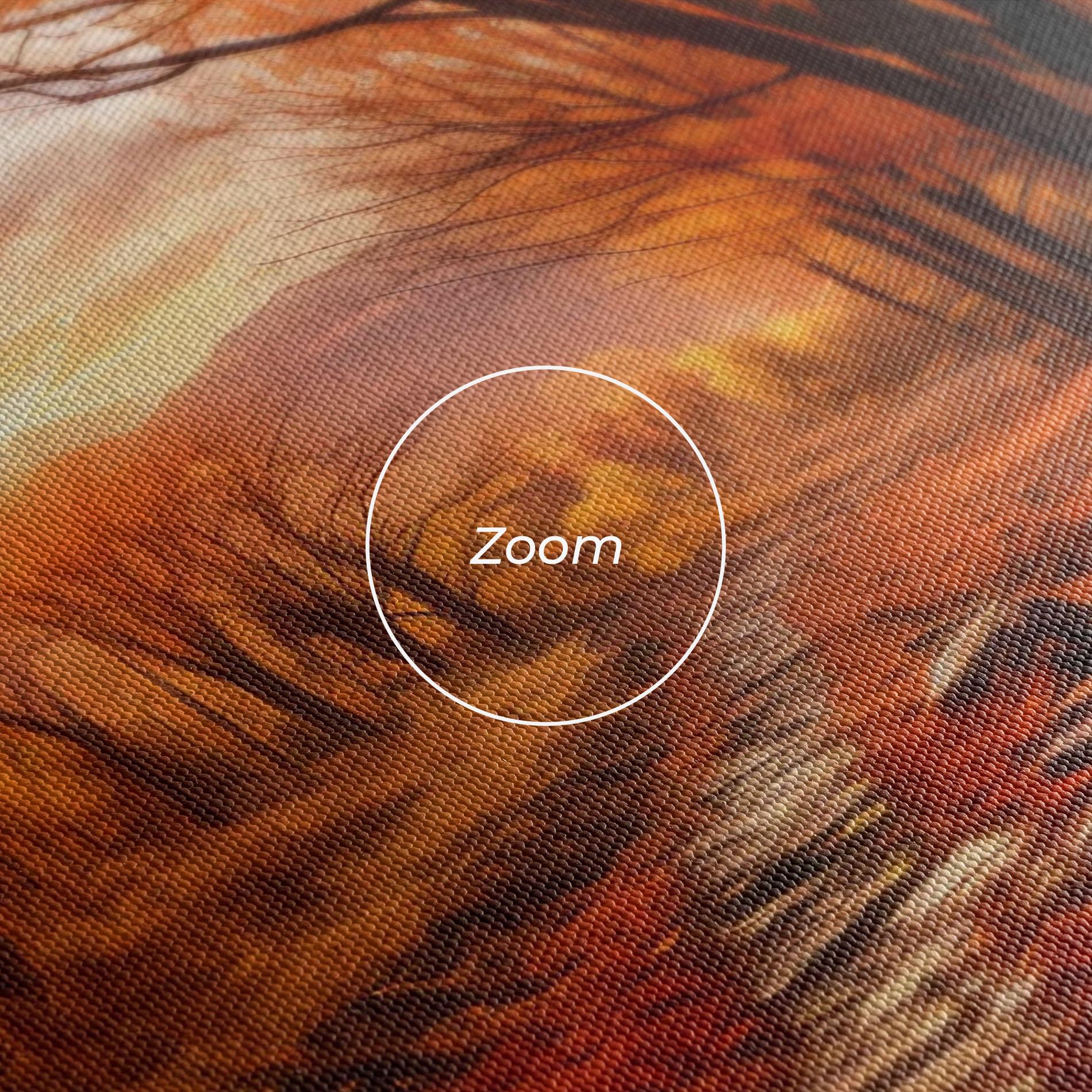 Vászonkép Autumn Path mockup 3