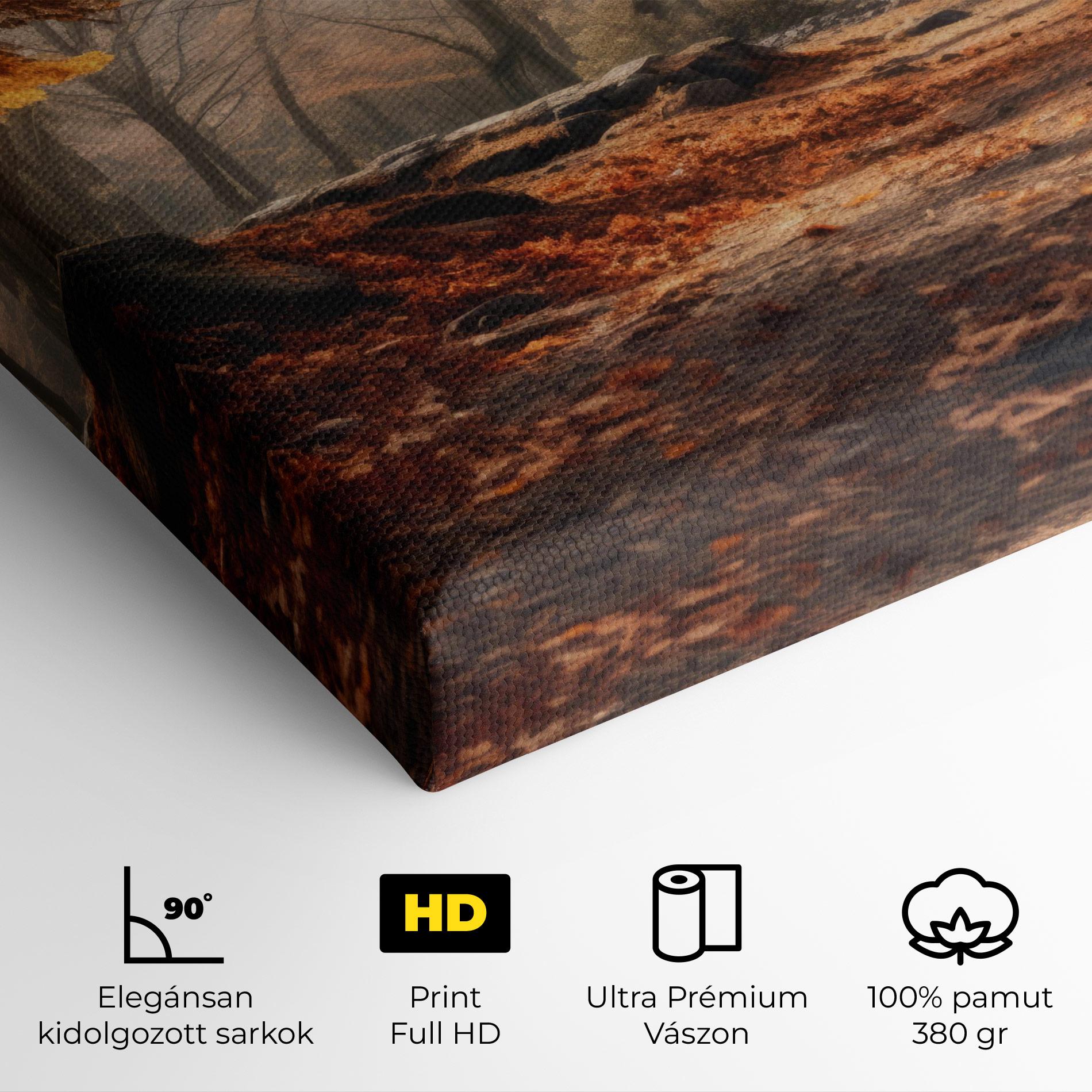 Vászonkép Autumn Forest mockup 4