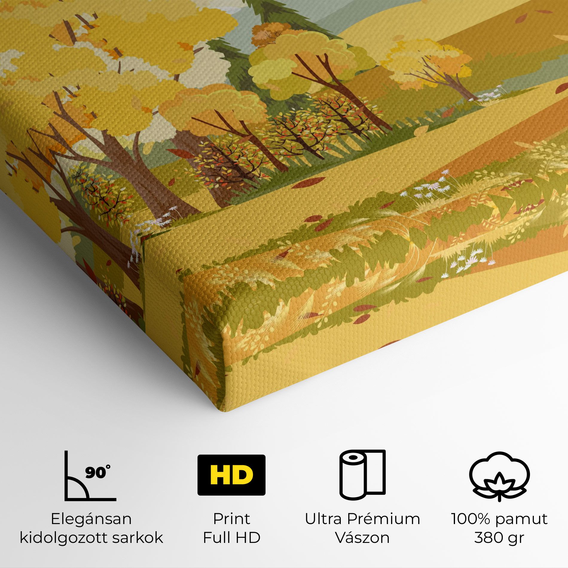 Autumn Yellow View mockup 4