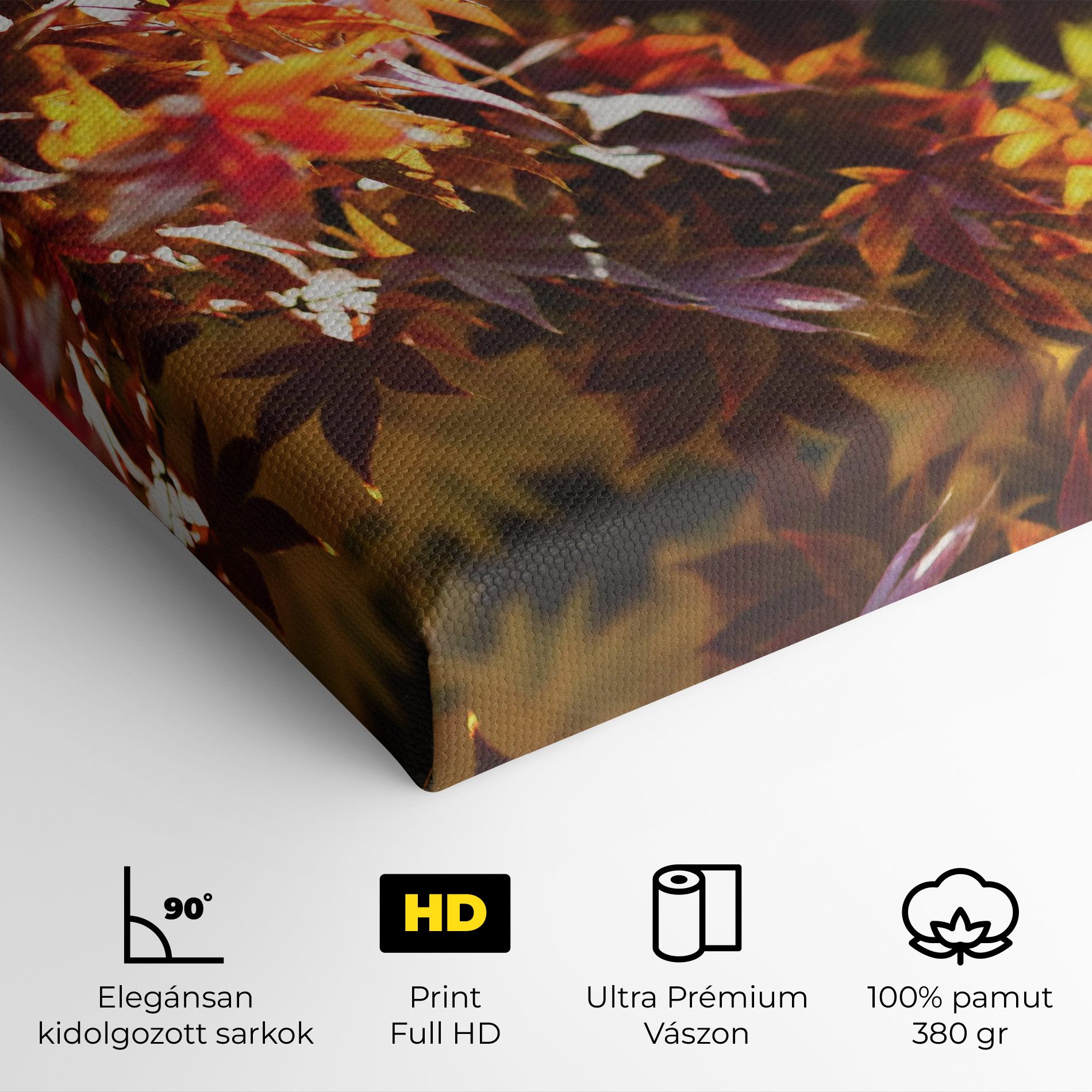 Dark Red Leaves mockup 4