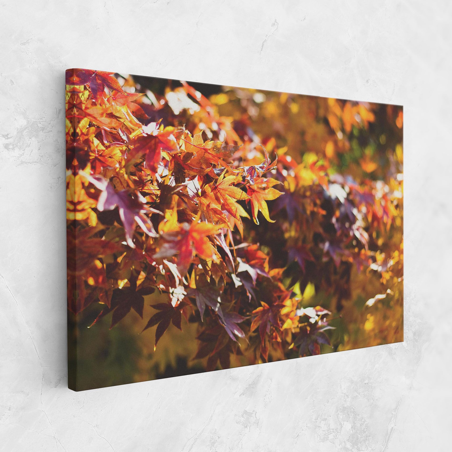 Dark Red Leaves mockup 1
