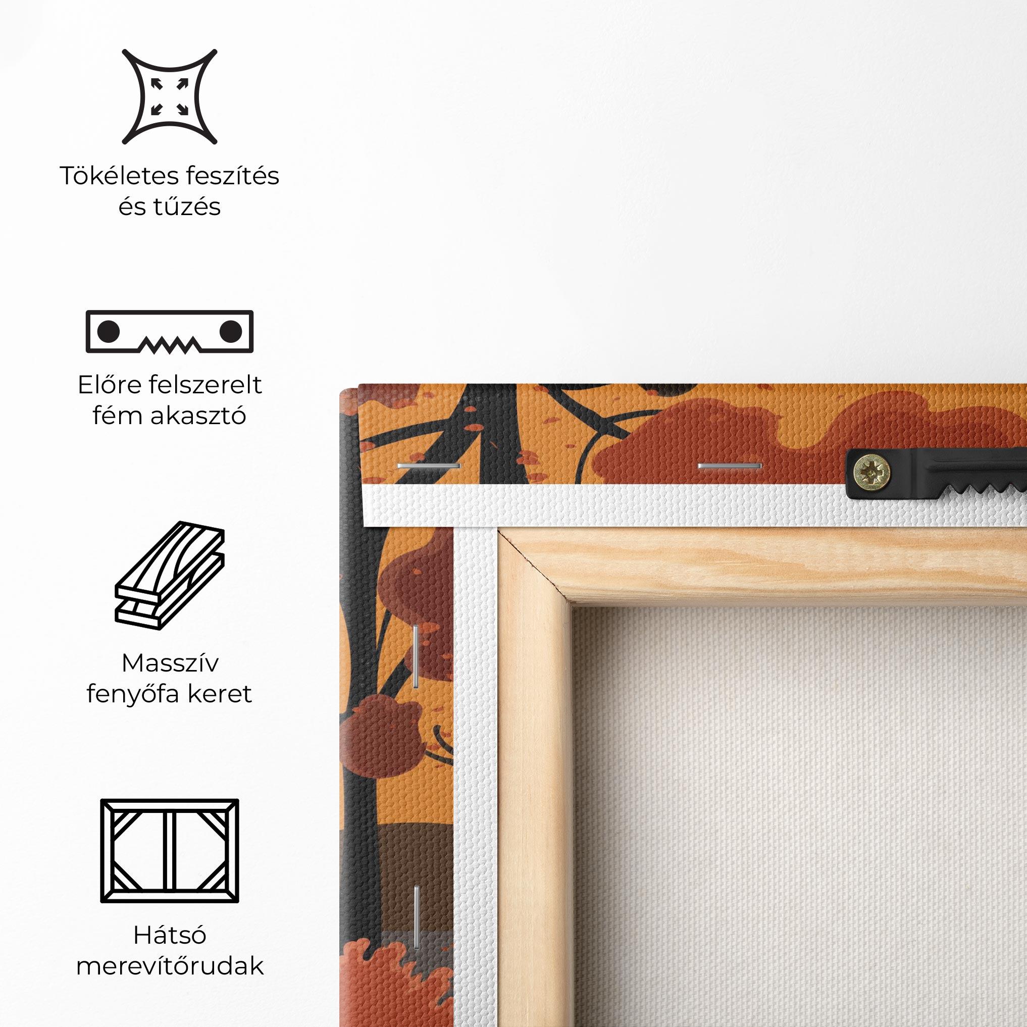 Vászonkép Autumn Couple mockup 5