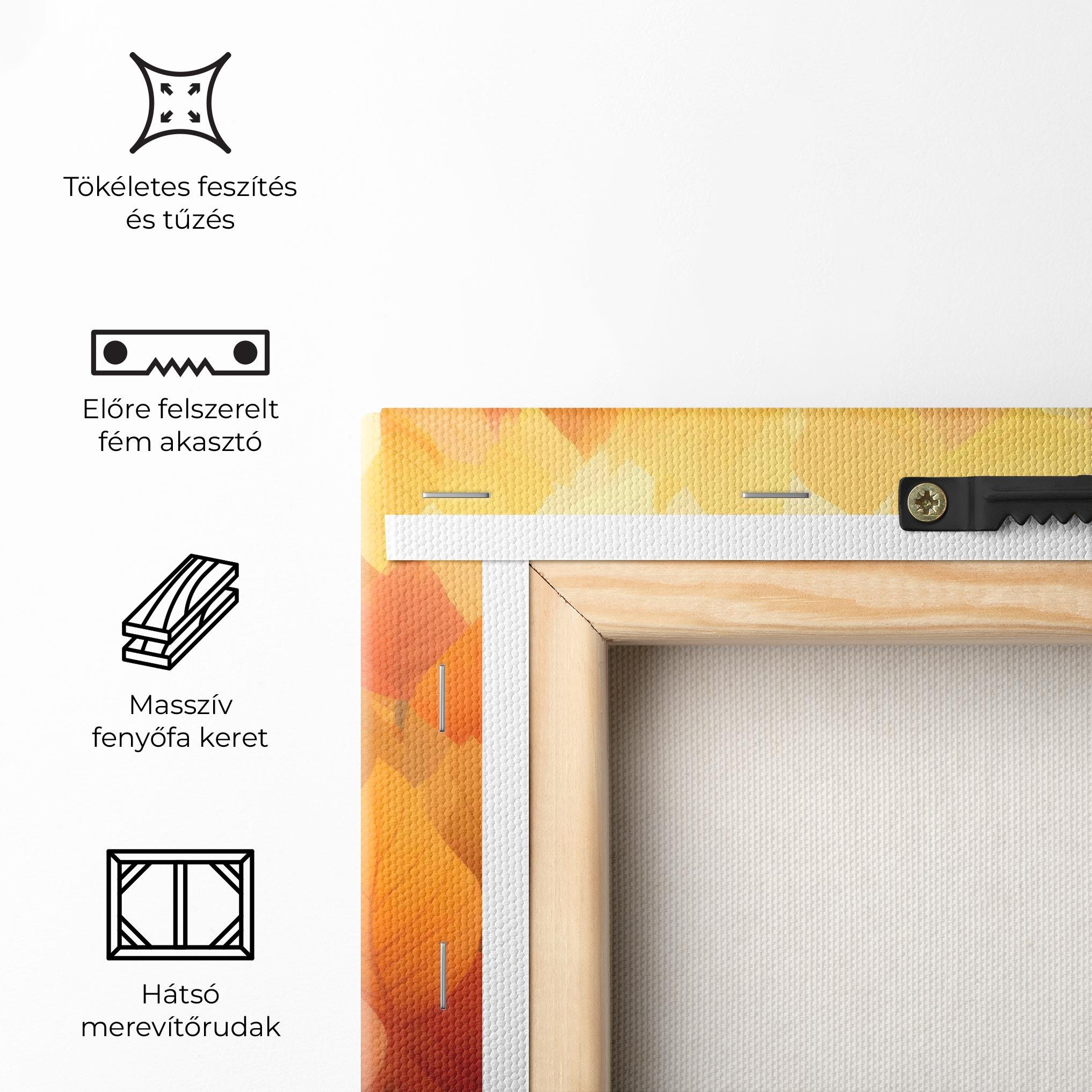 Vászonkép Autumn Leaves mockup 5