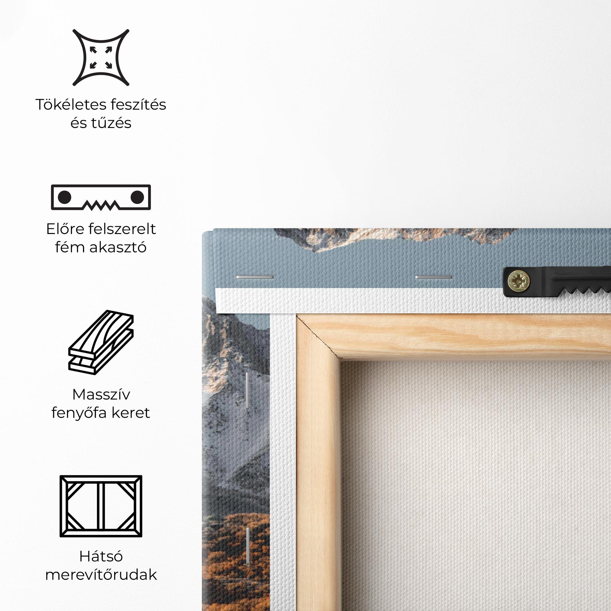 Vászonkép Autumn Mountain View mockup 5