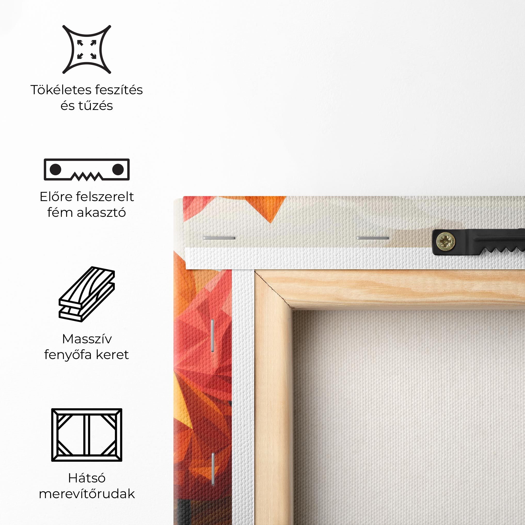 Colorful Trees Art mockup 5