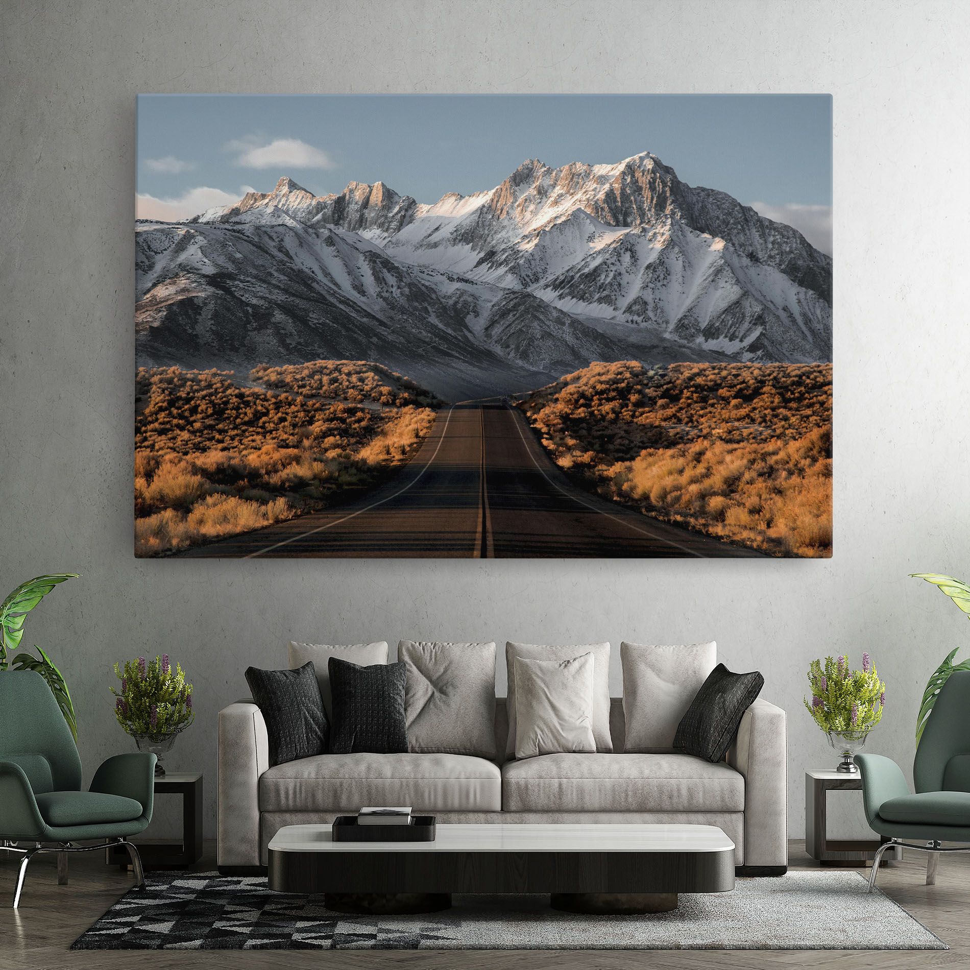 Autumn Mountain View mockup 7