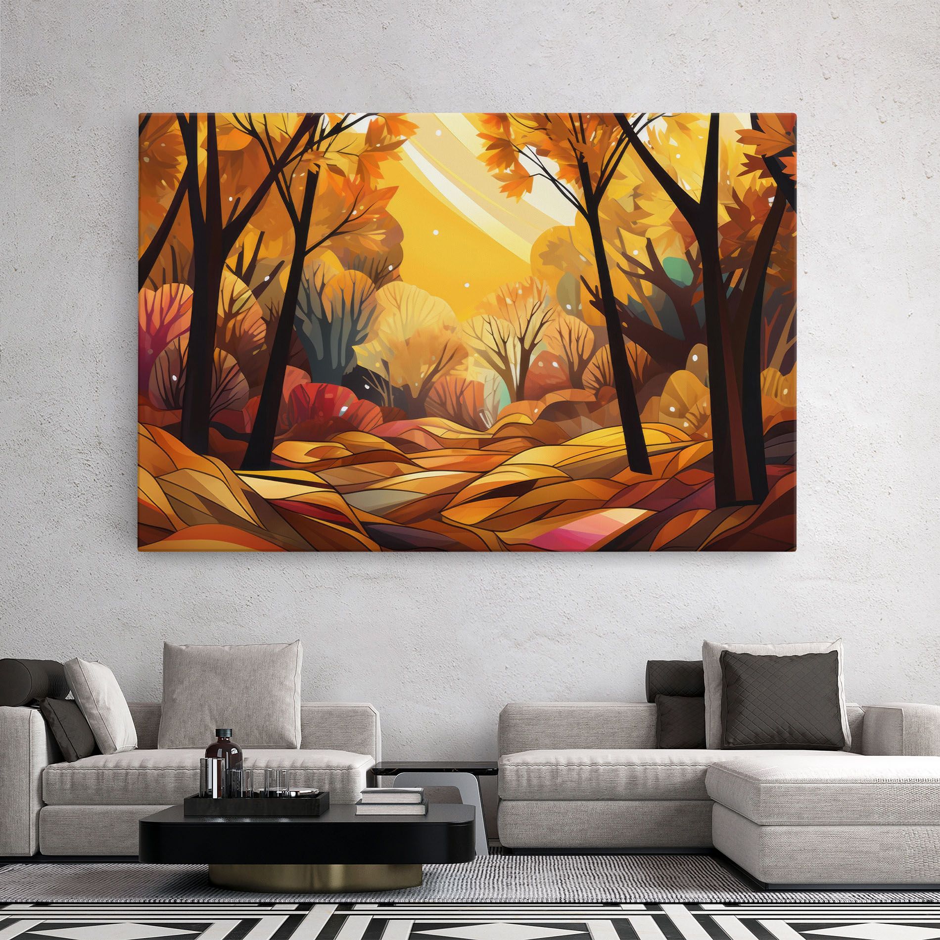 Autumn Forest Art mockup 2