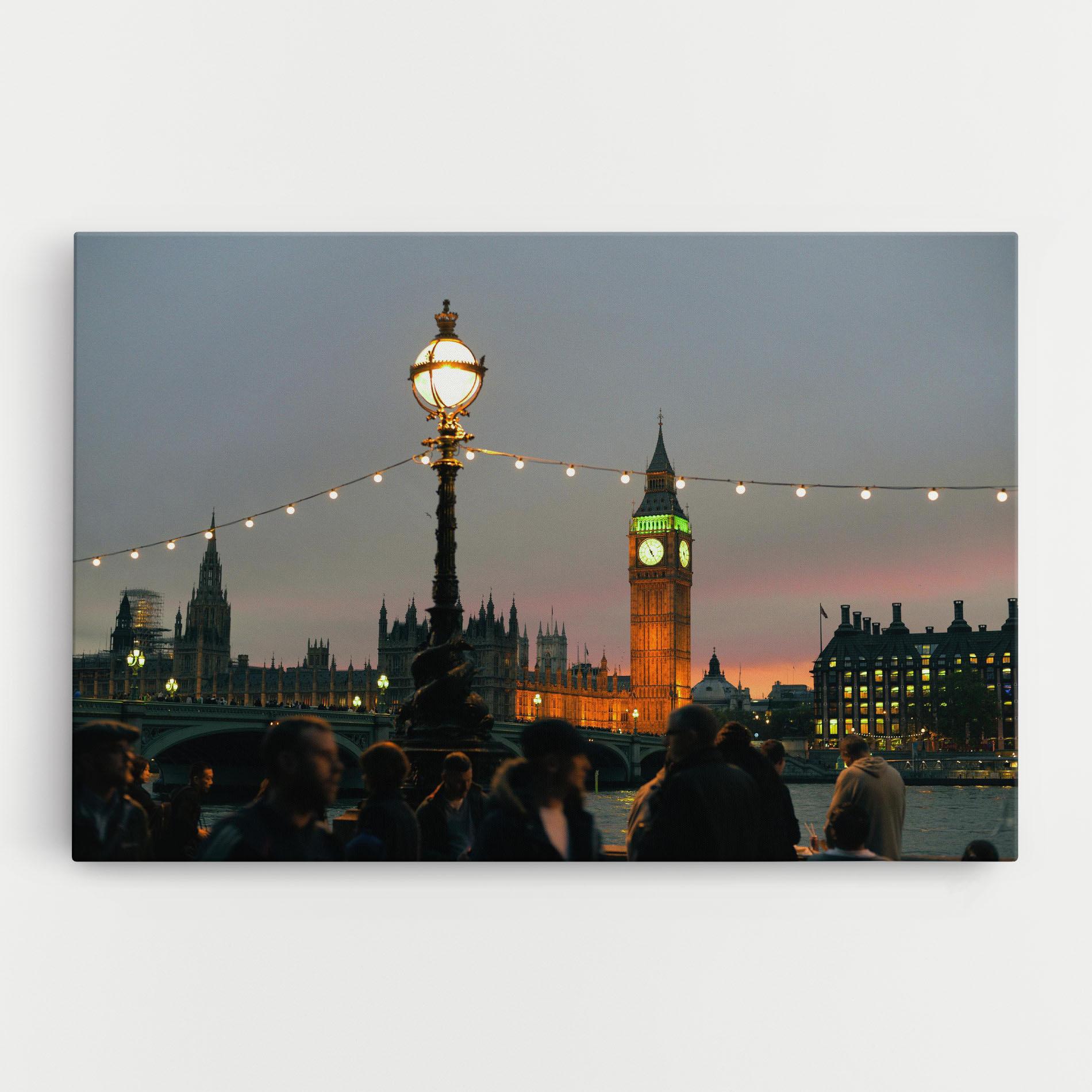 Vászonkép Clock Lights mockup 0