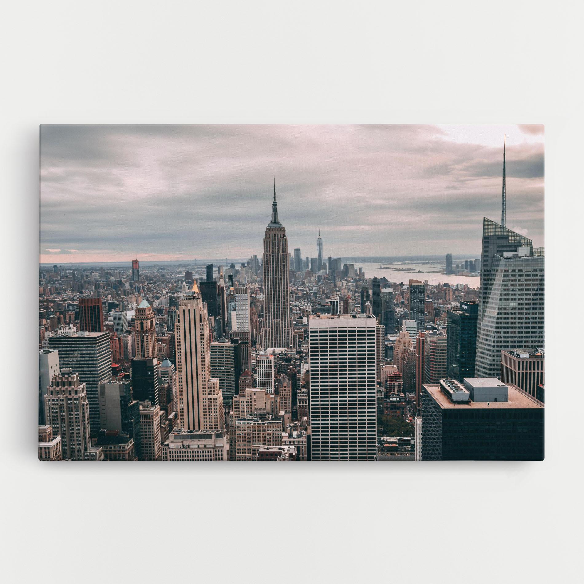 Vászonkép High View Building mockup 0