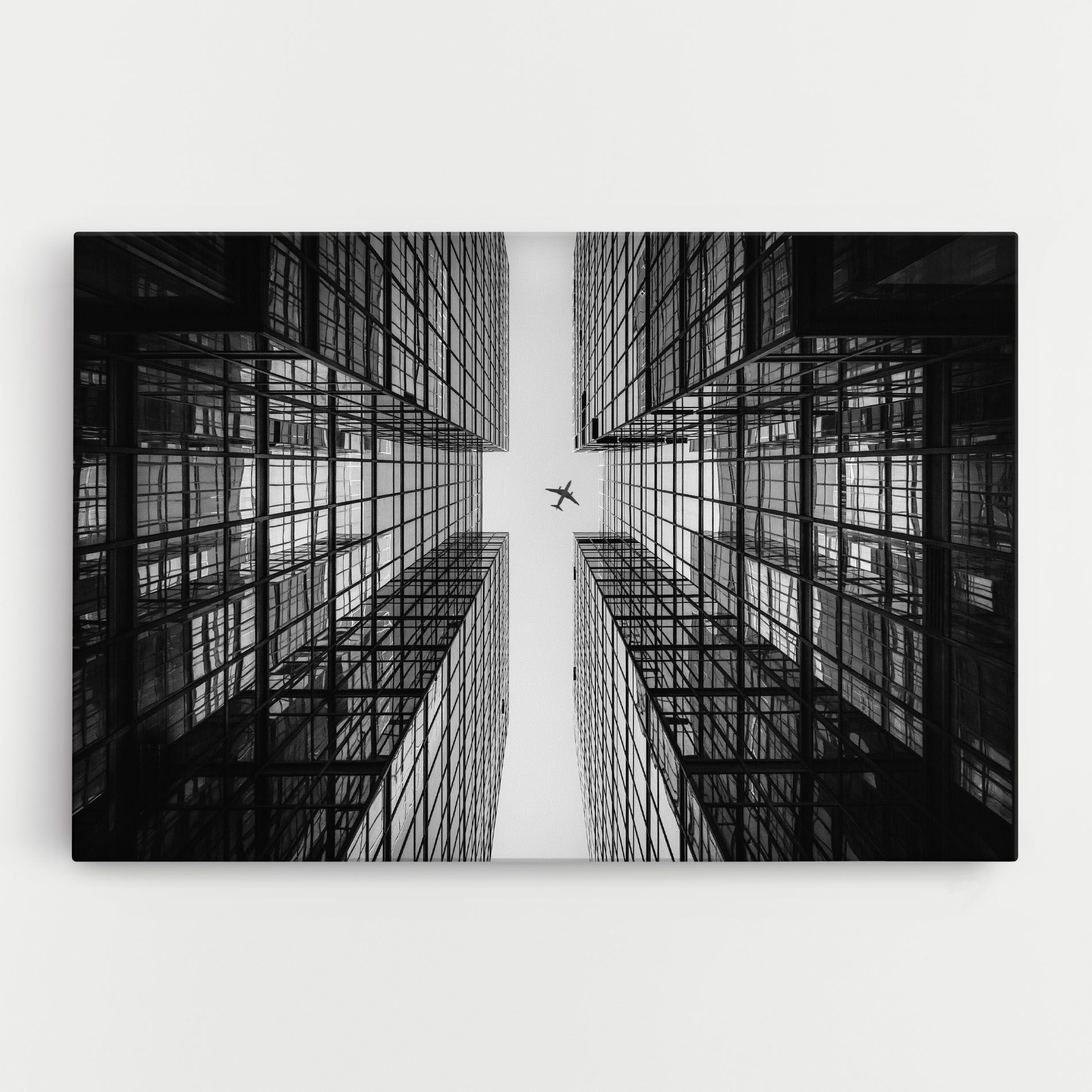 Plane Grey Building mockup 0