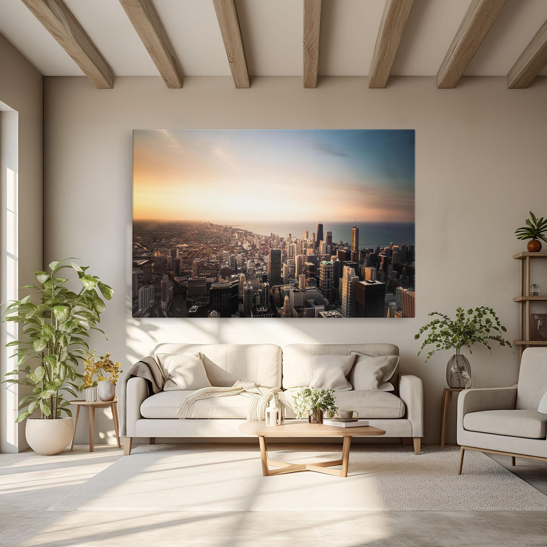 Vászonkép City Buildings mockup 6