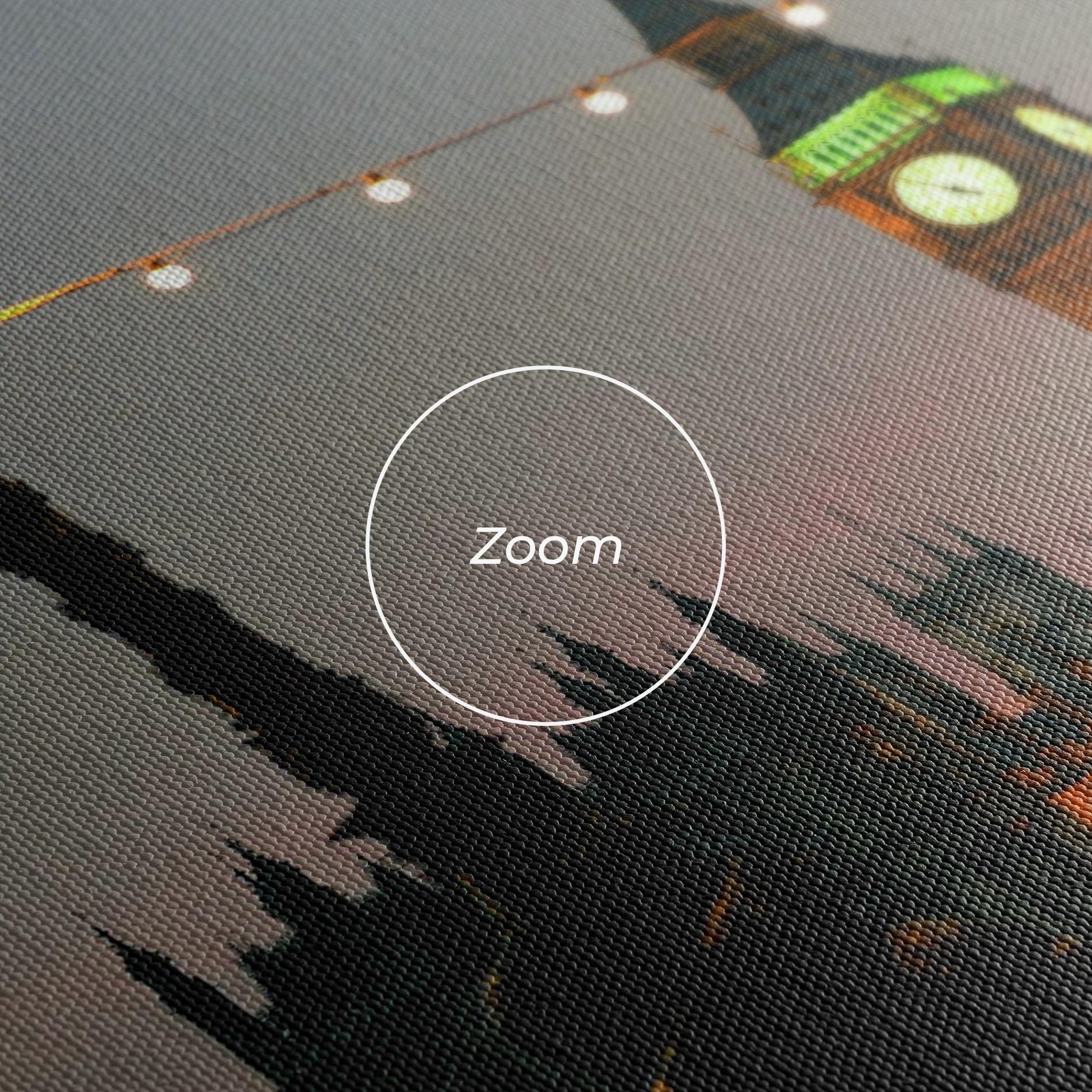 Vászonkép Clock Lights mockup 3