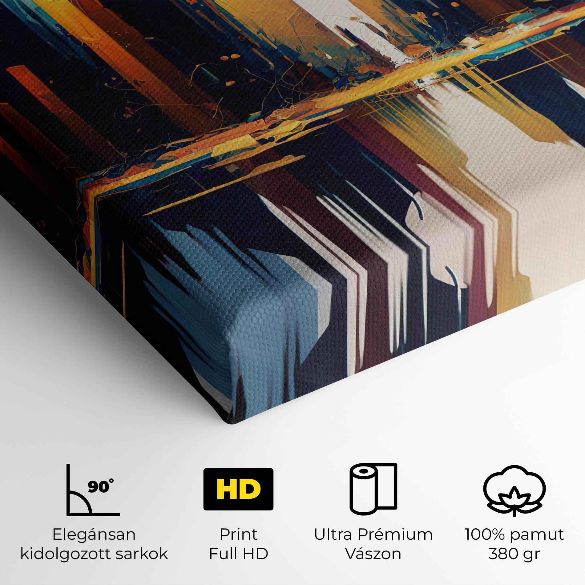 Vászonkép City Pain Art mockup 4