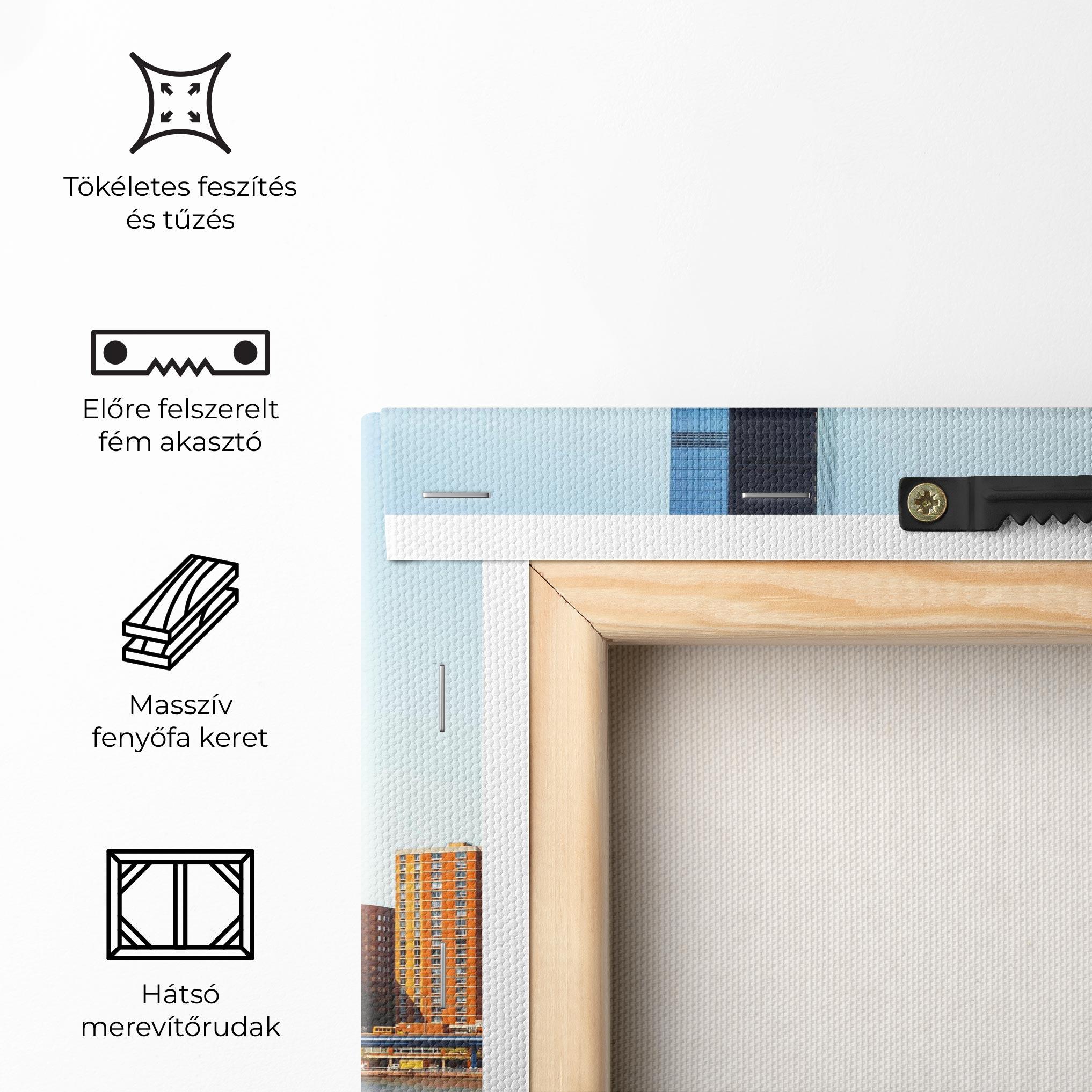 Vászonkép Big City Bridge mockup 5