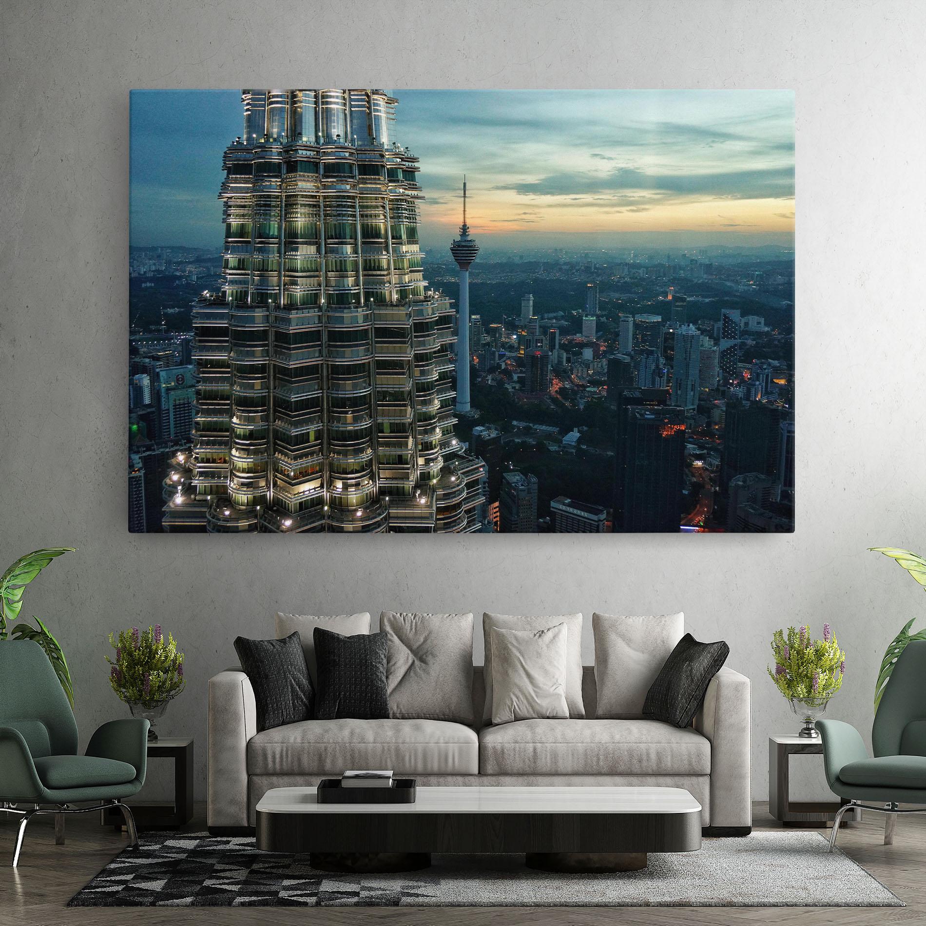 Vászonkép Hight Tower View mockup 7