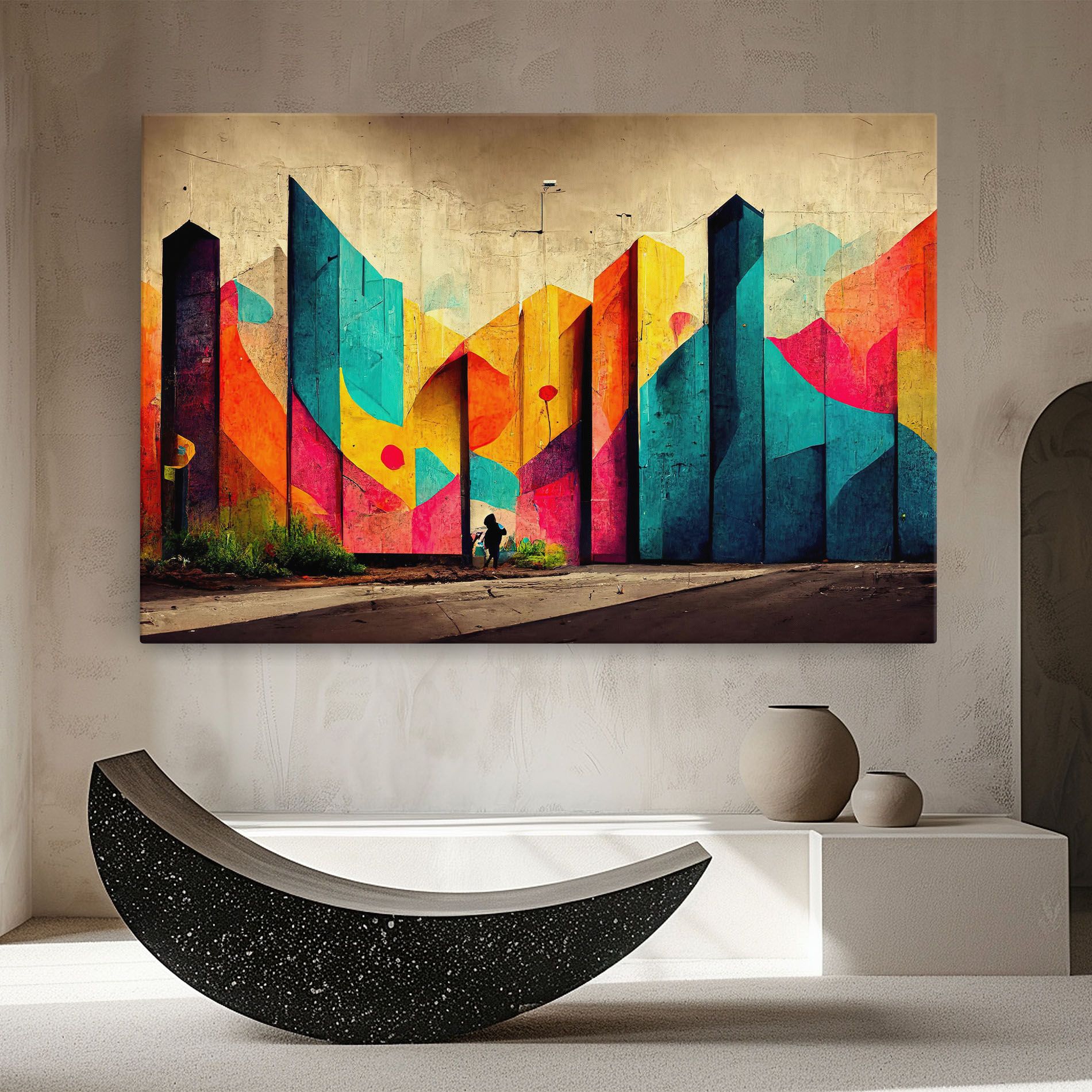 Abstract City Color mockup 8