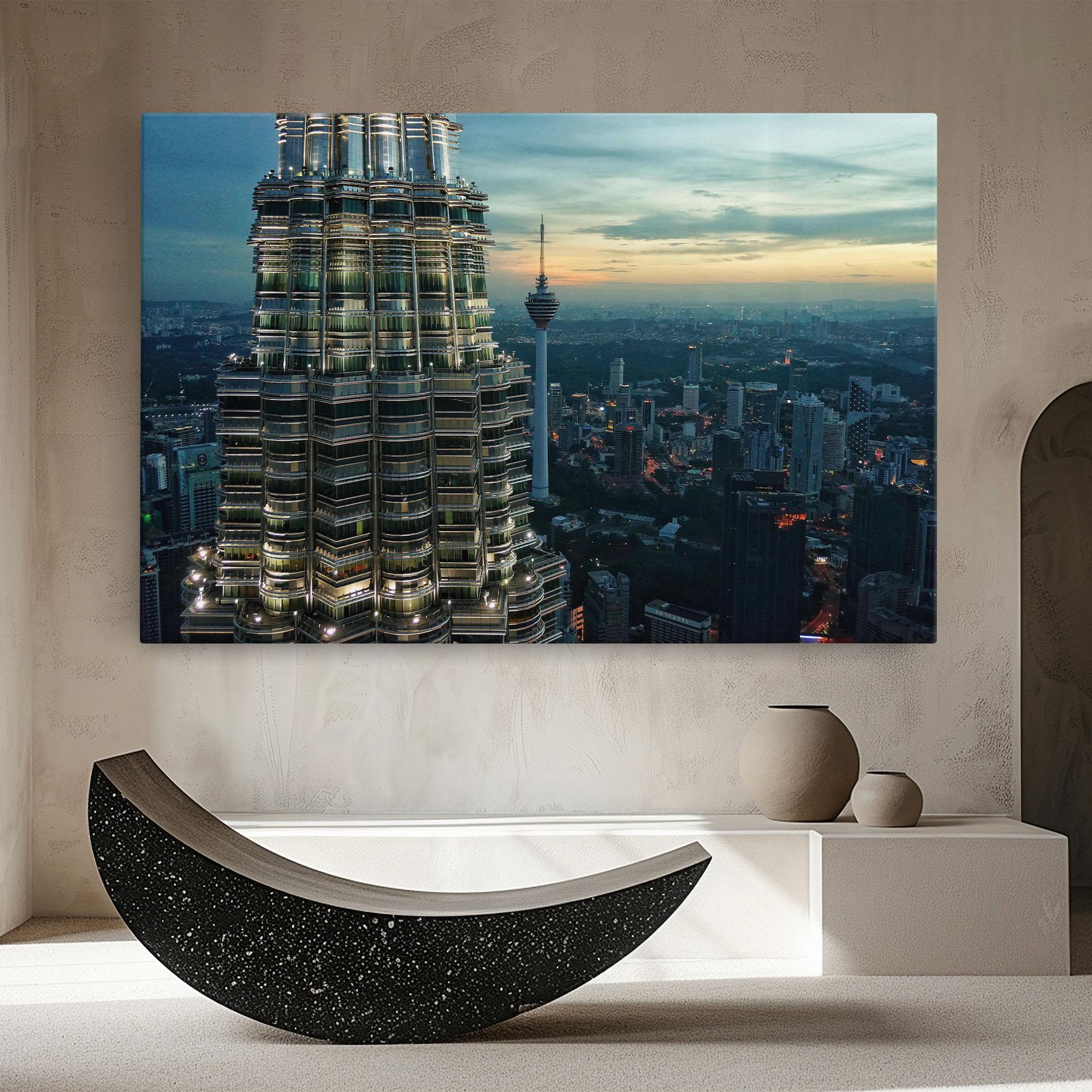 Vászonkép Hight Tower View mockup 8