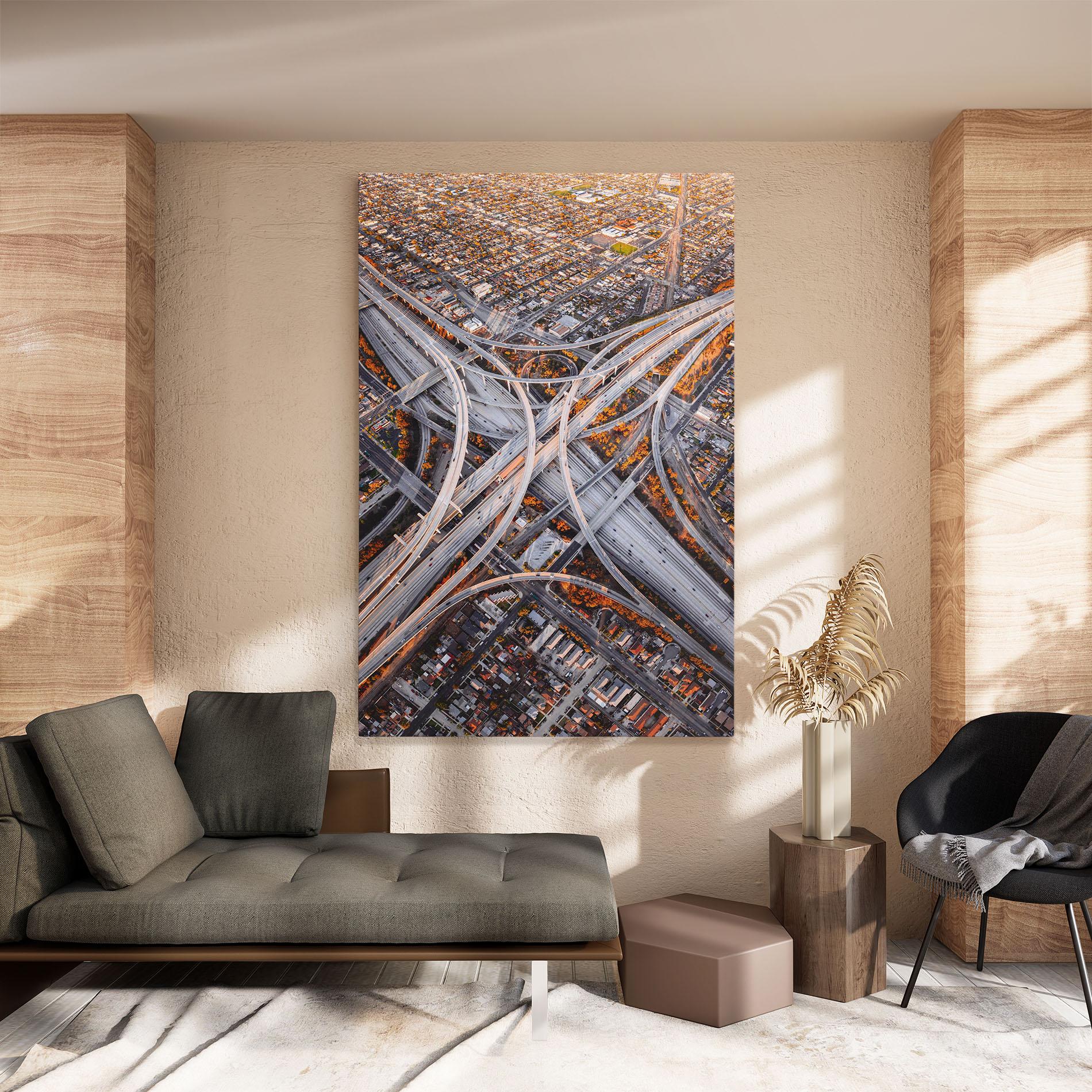 Vászonkép Big Road City mockup 8