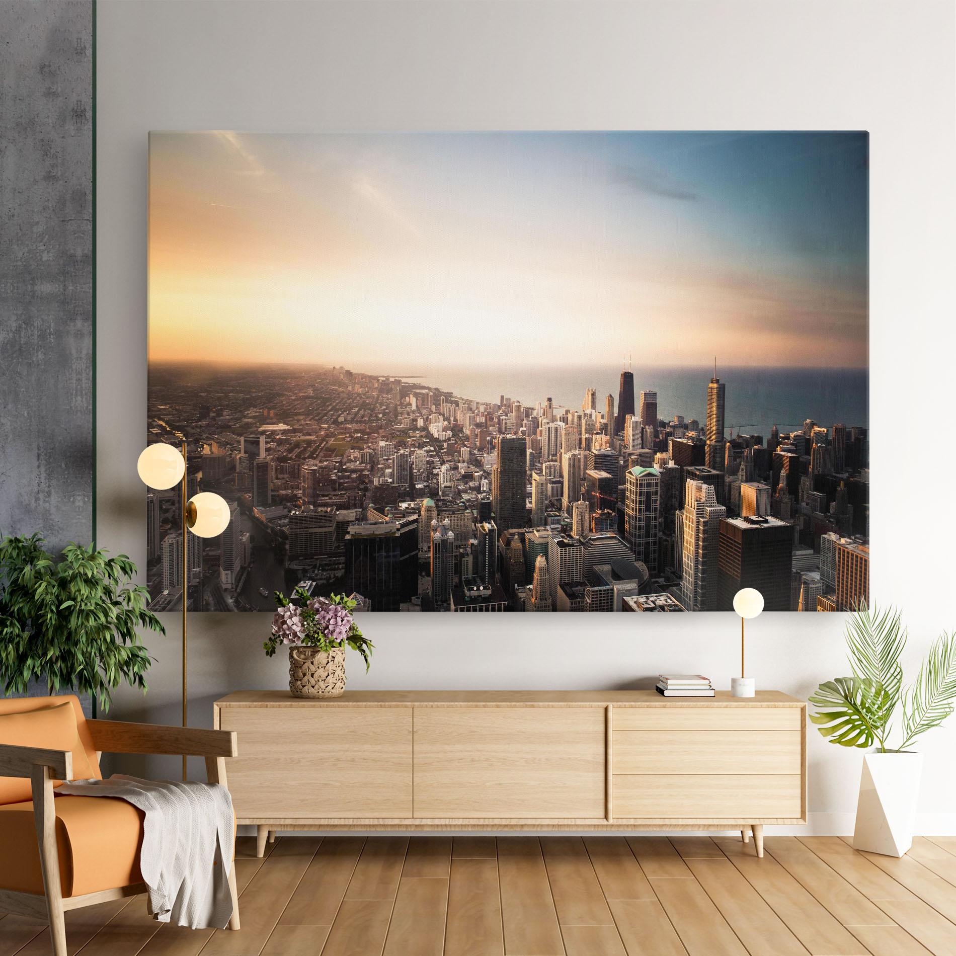 Vászonkép City Buildings mockup 9