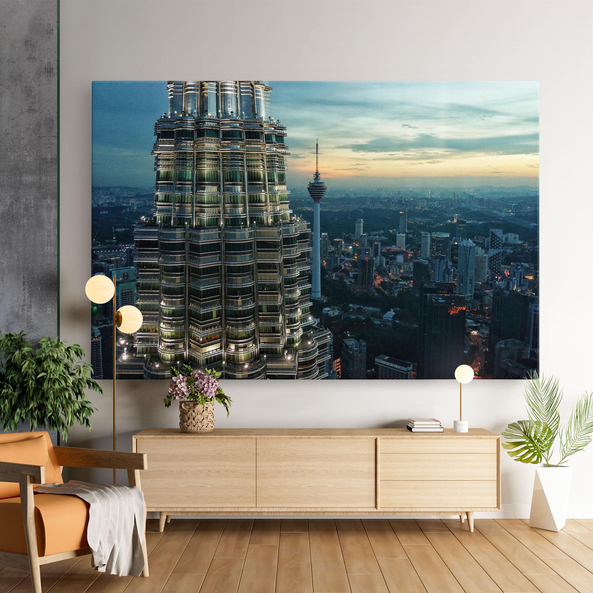 Vászonkép Hight Tower View mockup 9