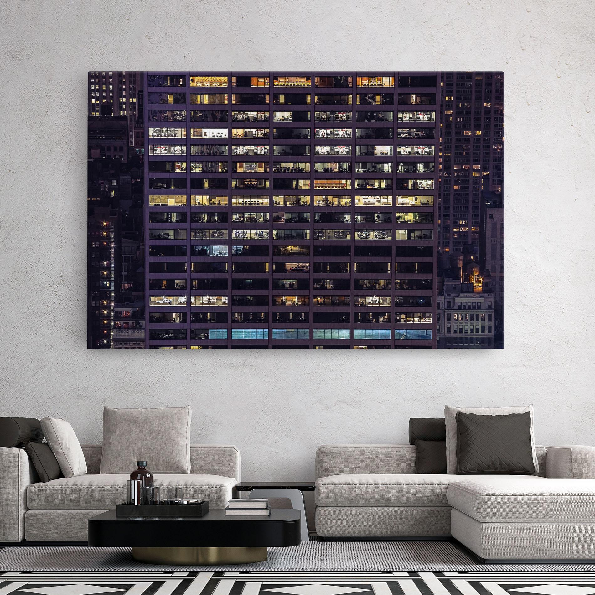 Vászonkép Building Lights mockup 2