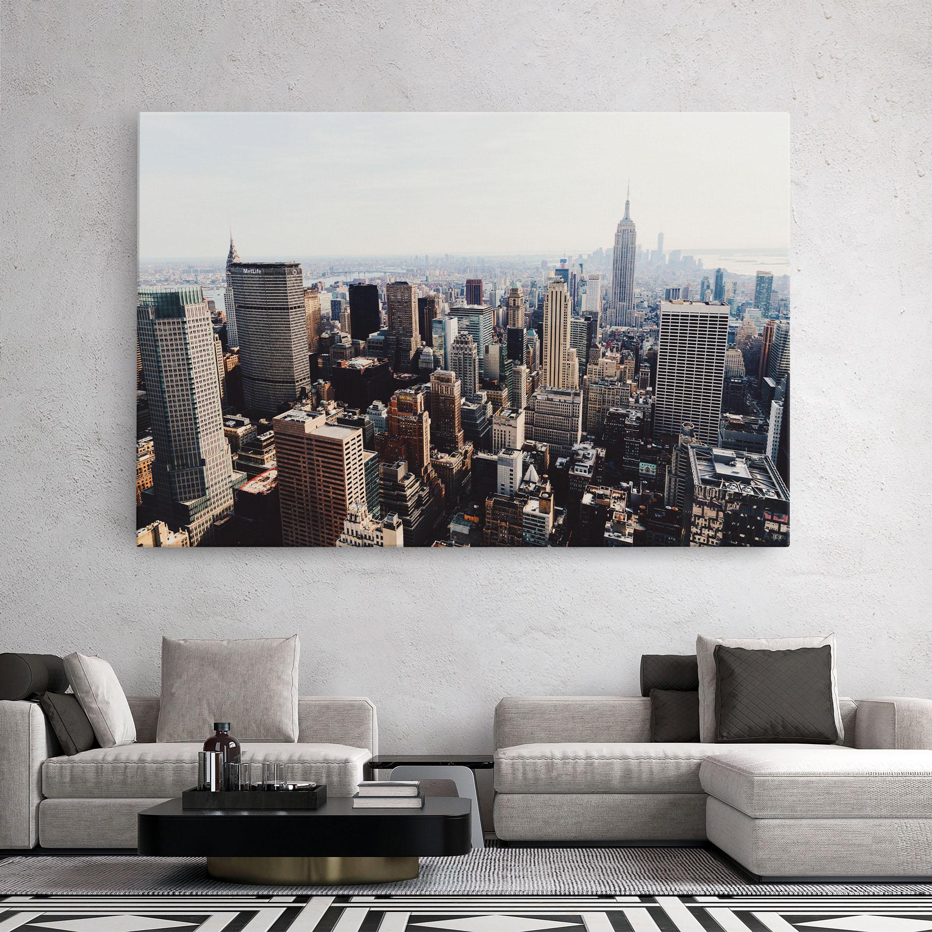 Vászonkép Building Mix View mockup 2