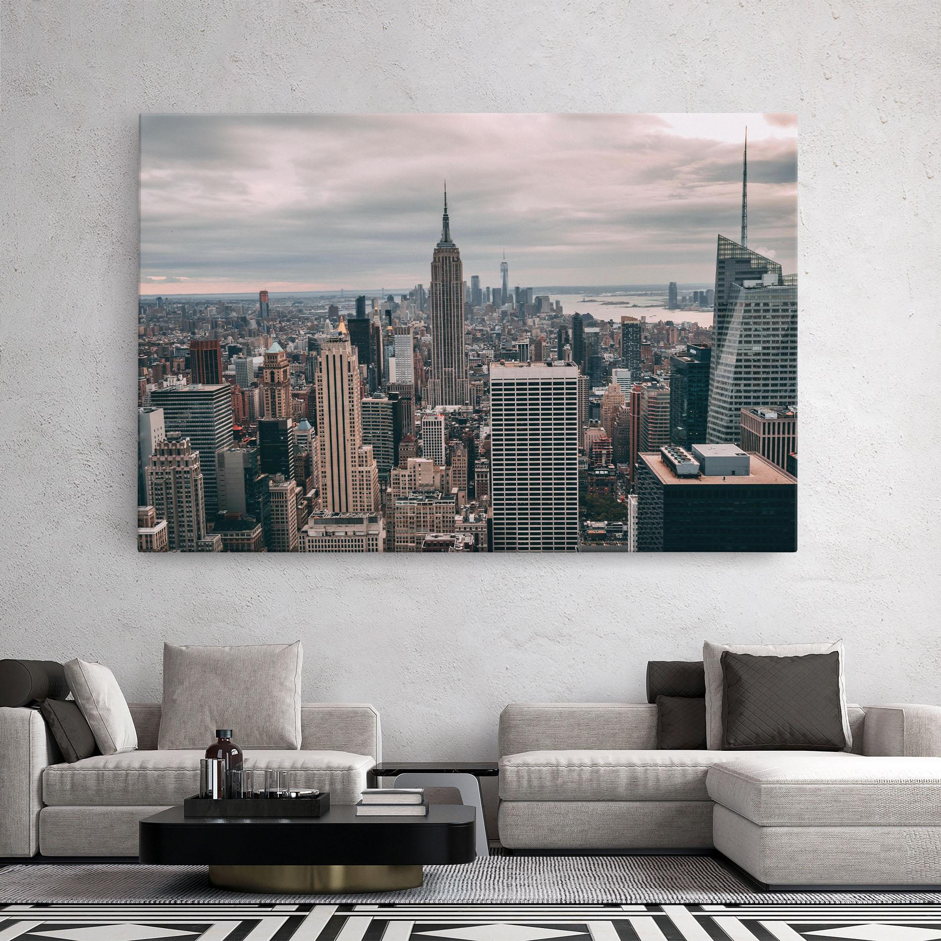 Vászonkép High View Building mockup 2