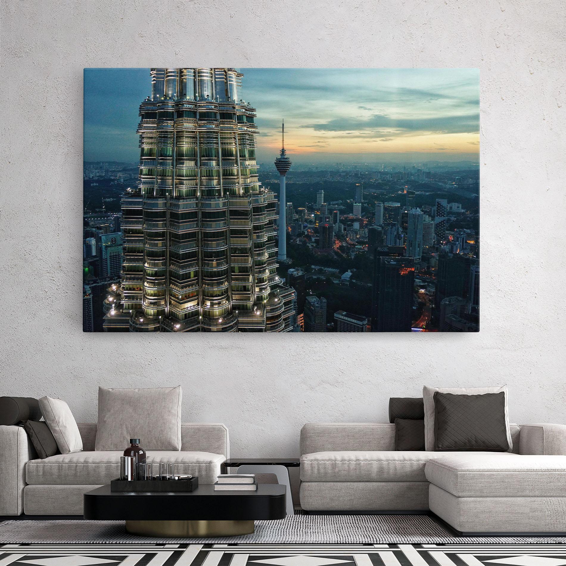 Vászonkép Hight Tower View mockup 2