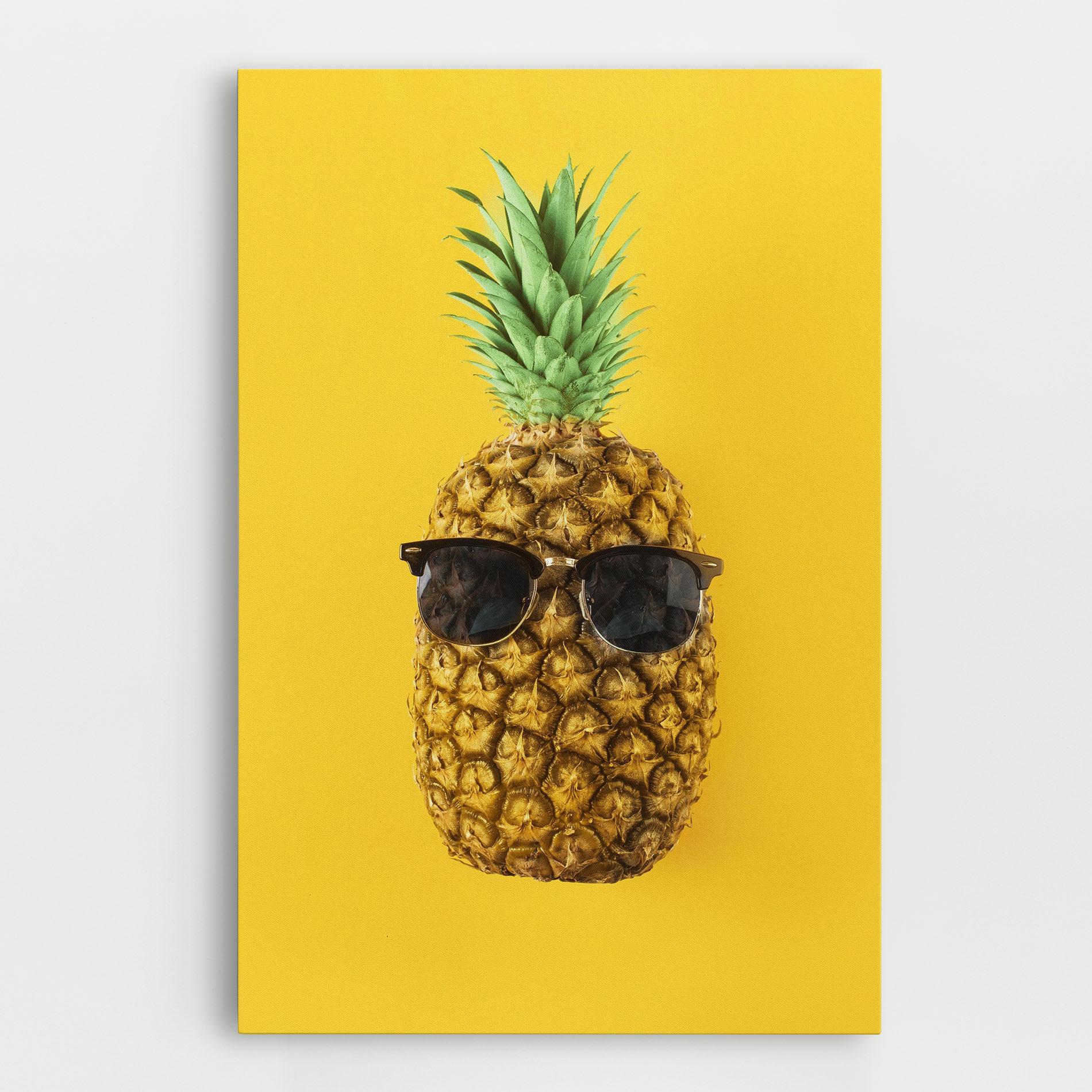 Vászonkép Fresh Pineapple mockup 0
