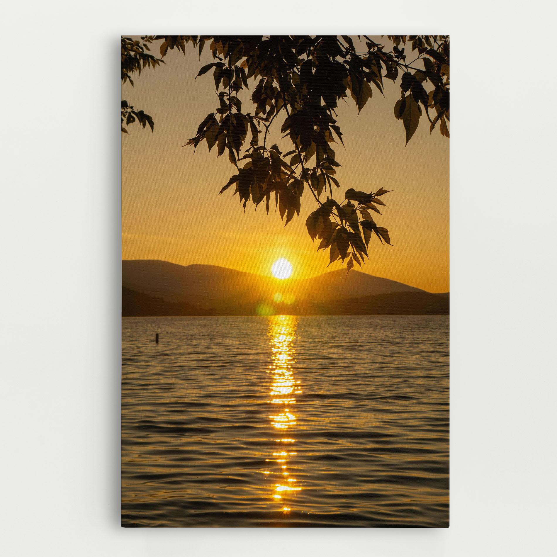 Vászonkép Yellow Sunrise mockup 0