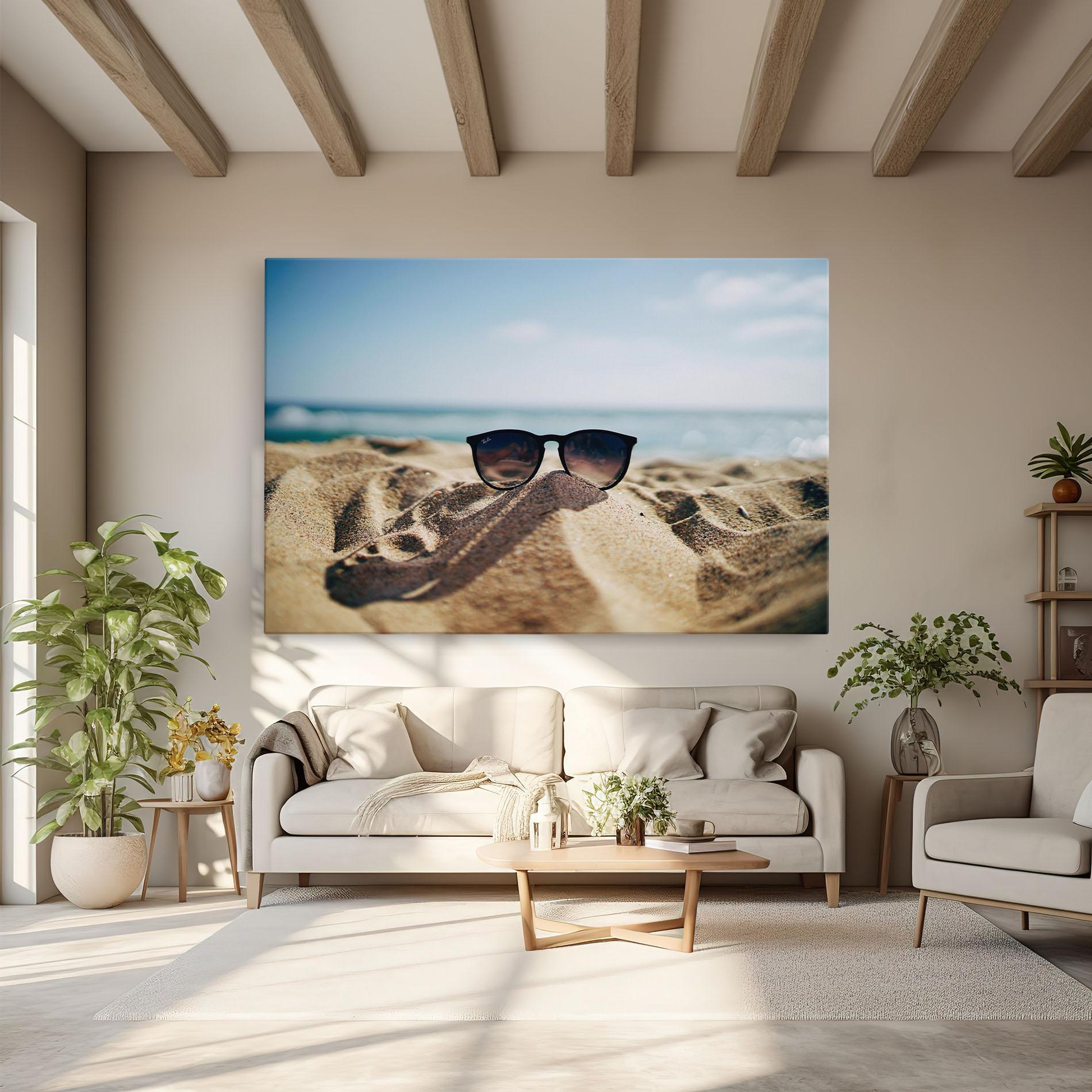 Vászonkép Sand Glasses mockup 6