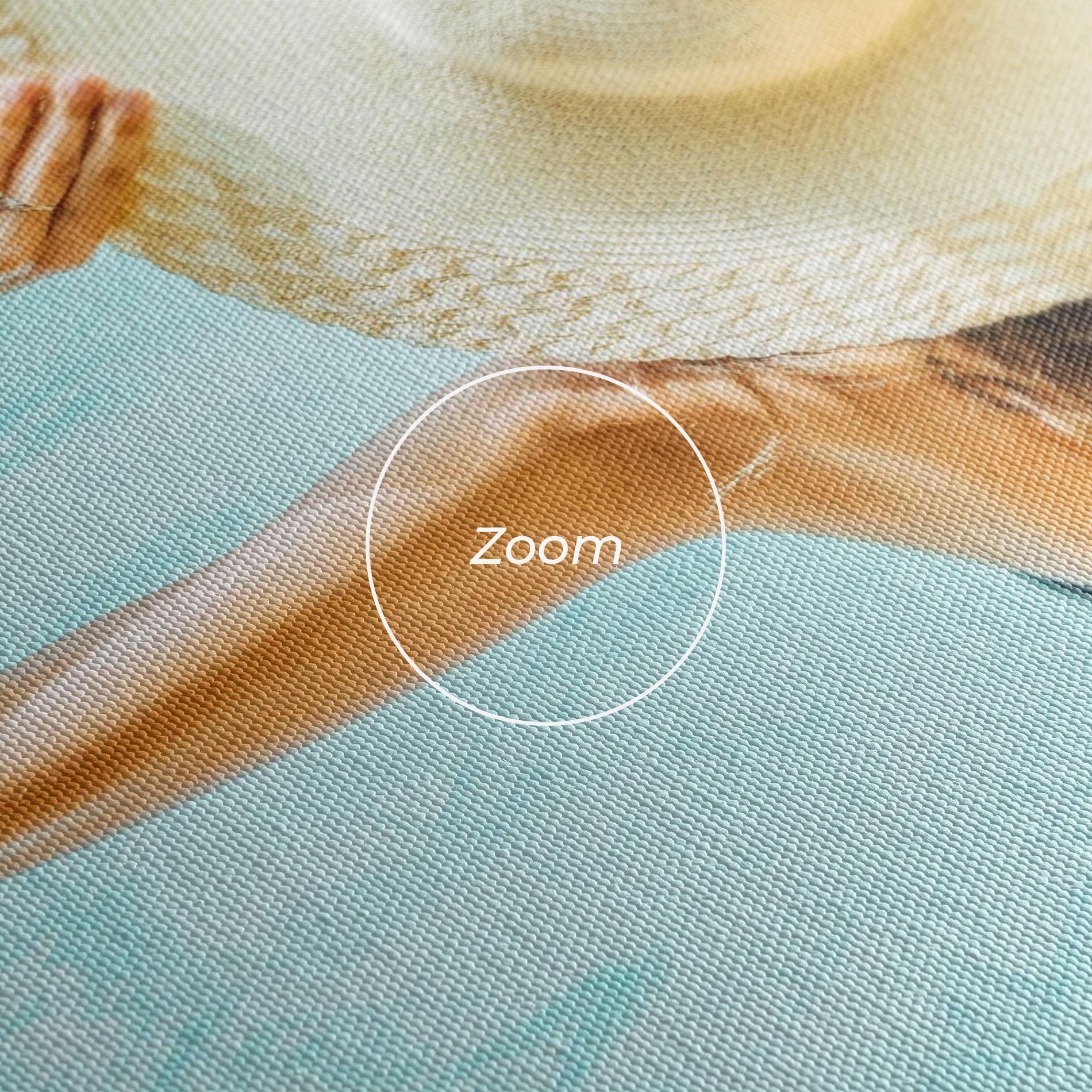 Vászonkép Enjoying Swimming Pool mockup 3