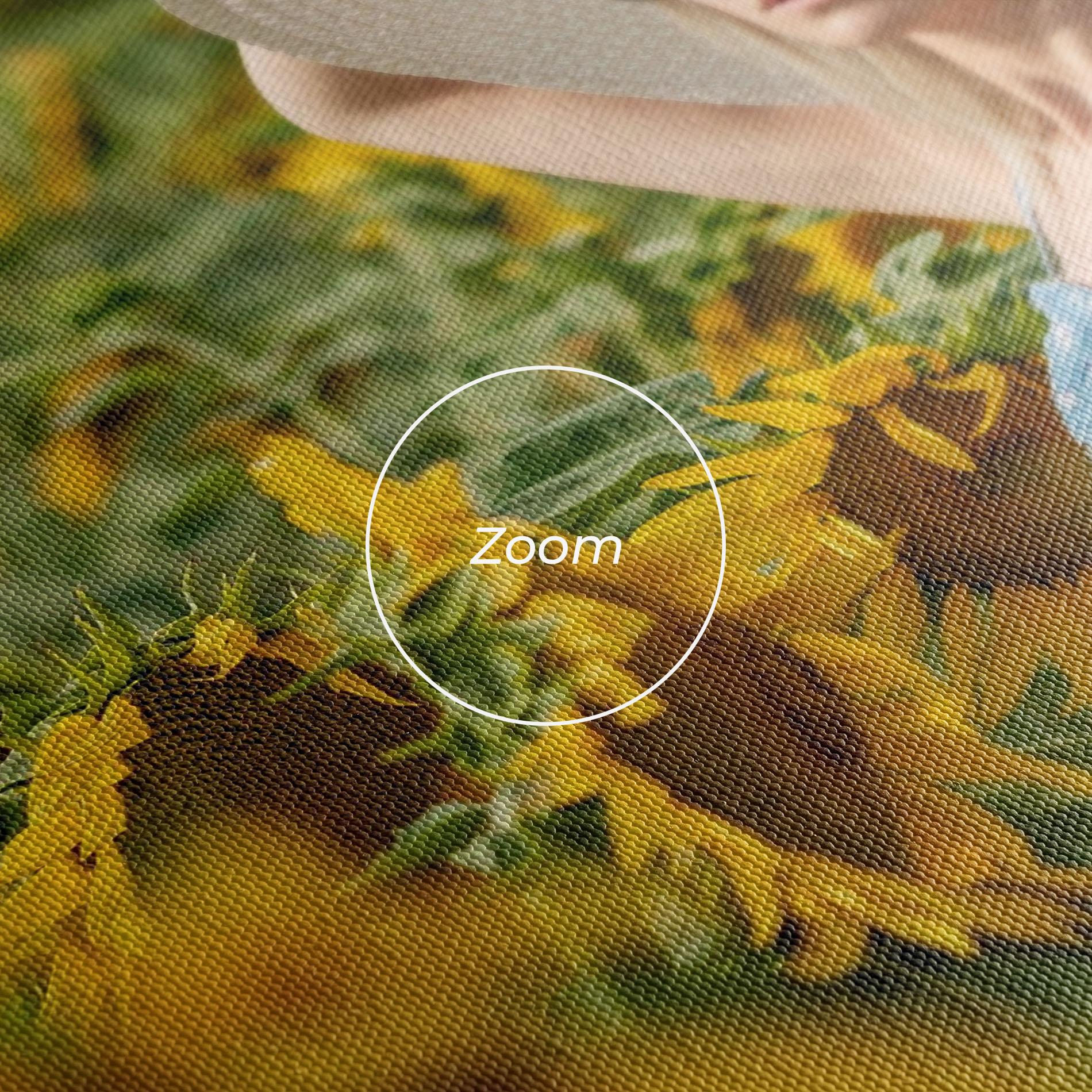 Vászonkép Model Posing mockup 3