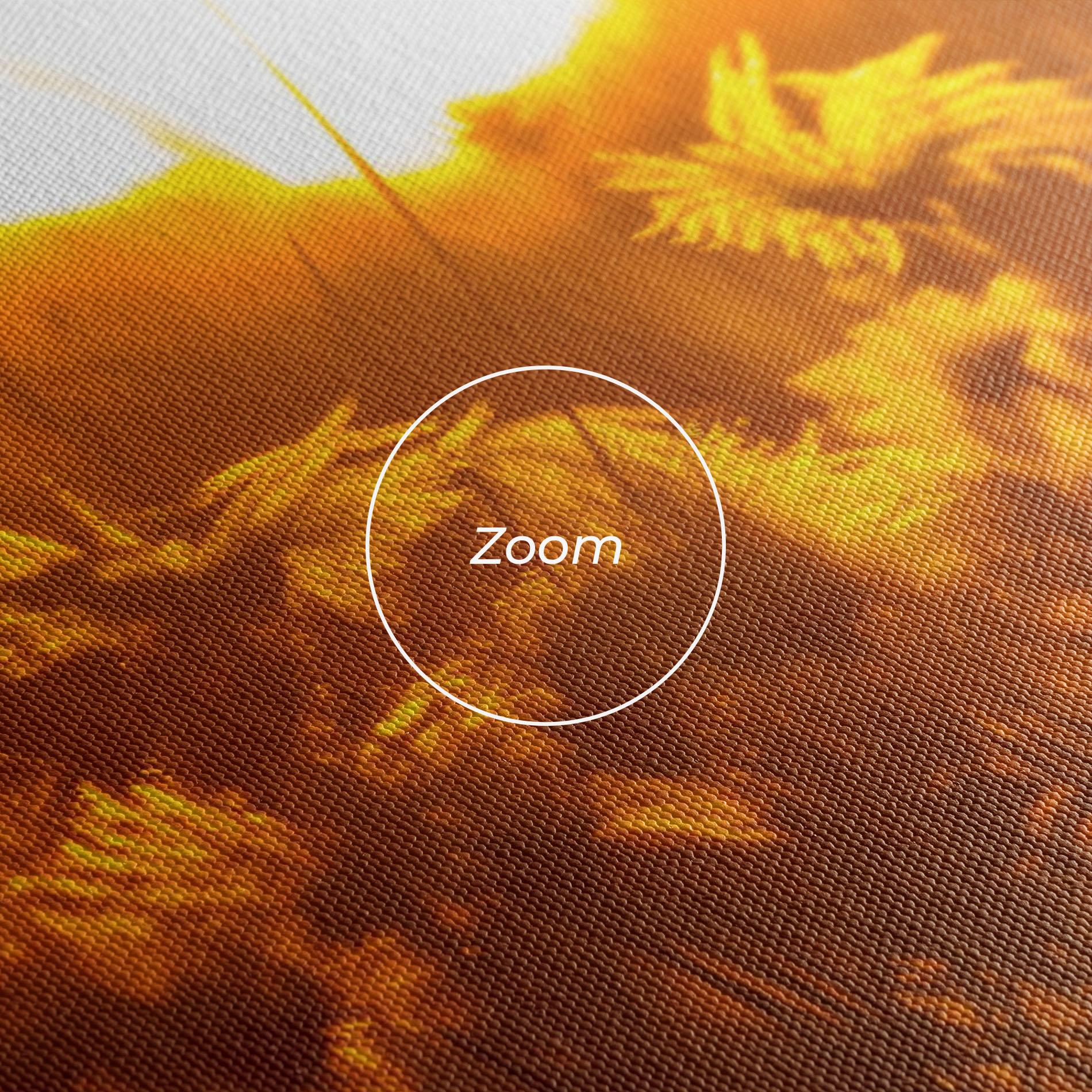 Vászonkép Wildflowers mockup 3