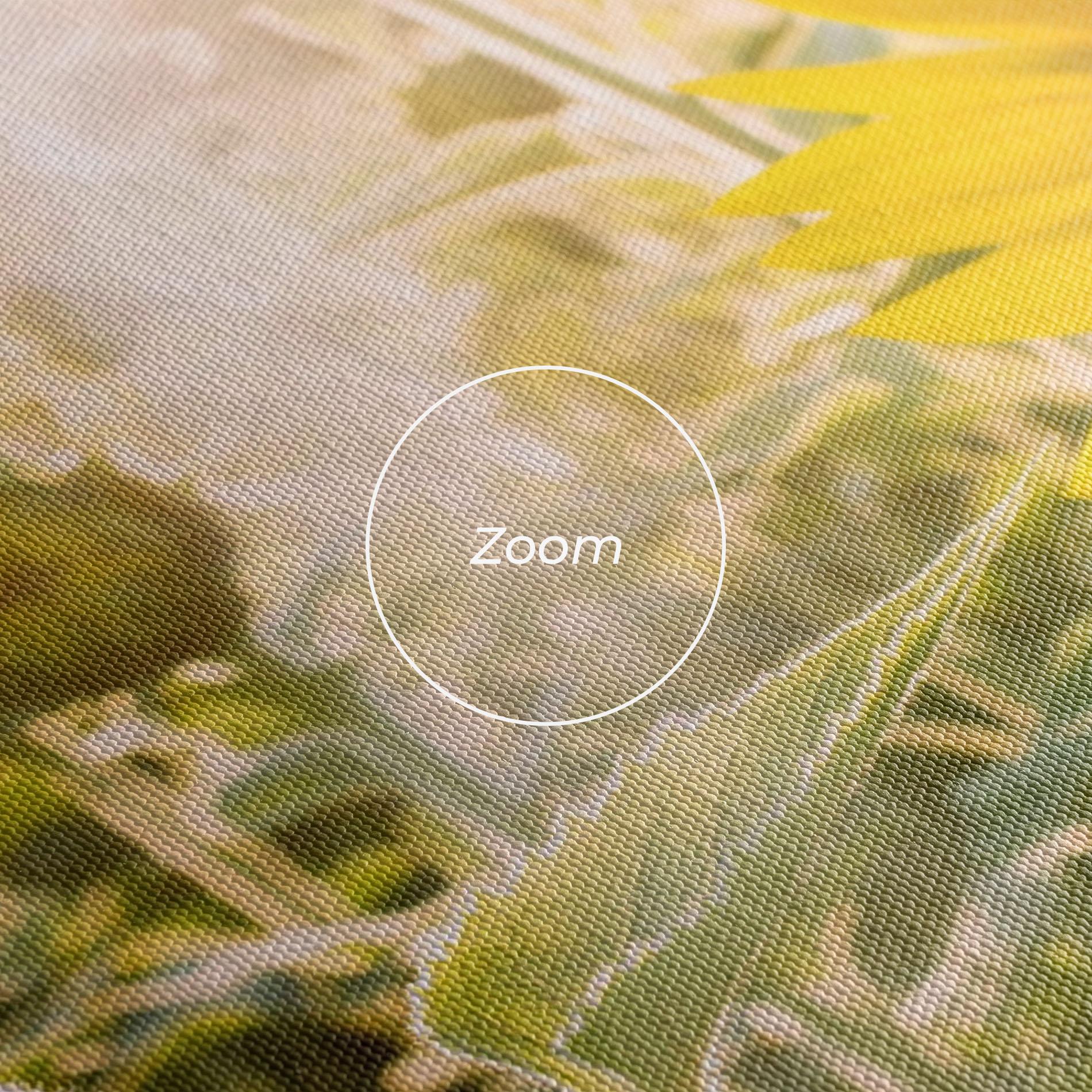 Vászonkép Yellow Sun Flower mockup 3