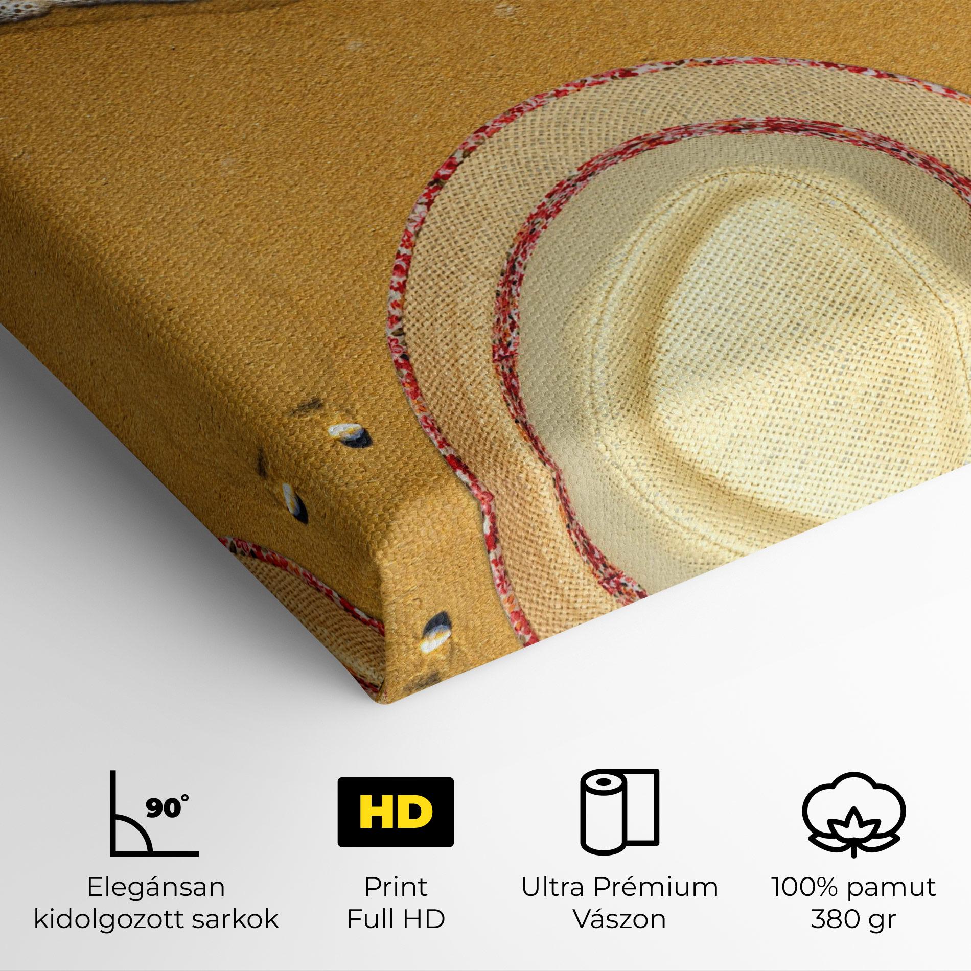 Vászonkép Beach Accessories mockup 4