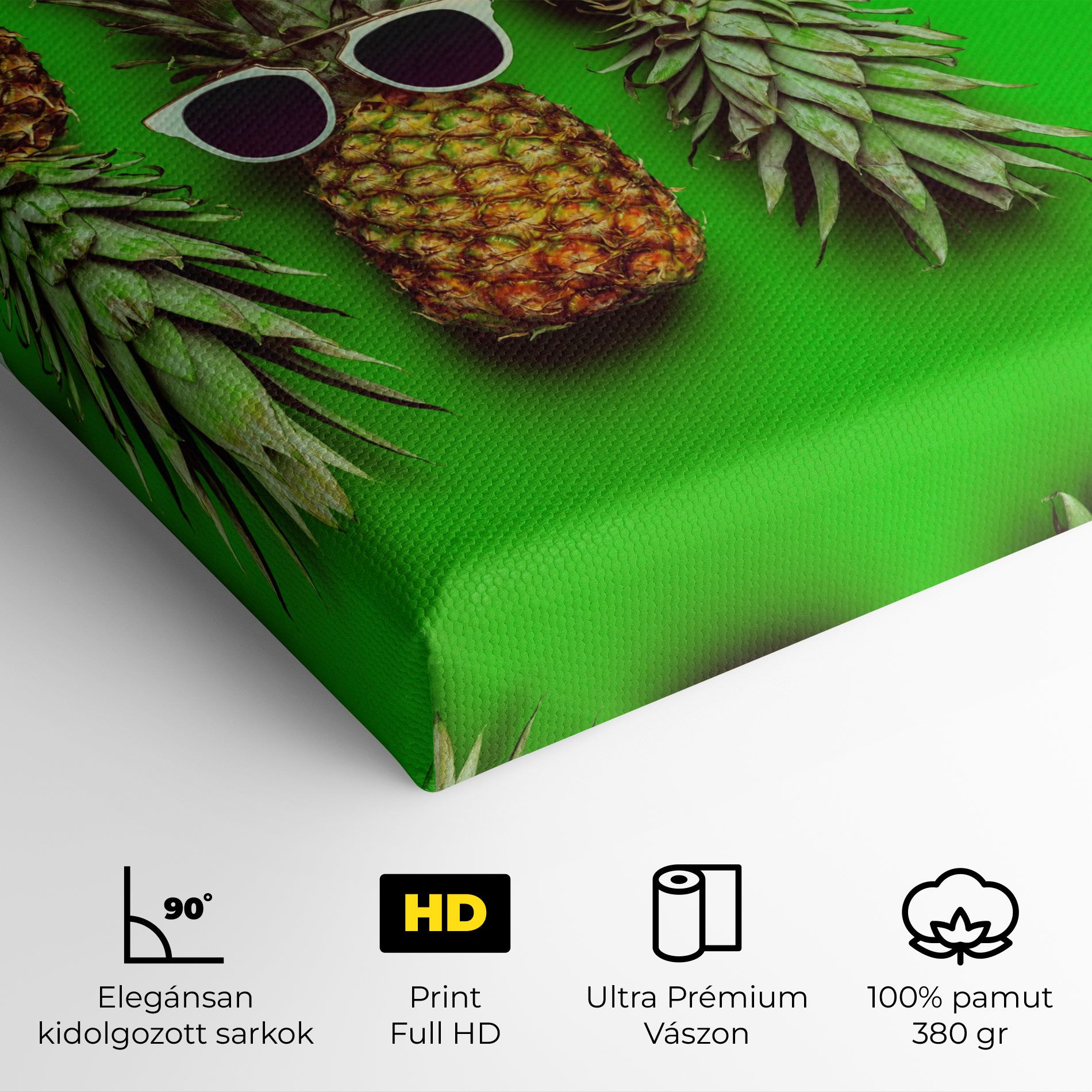 Green Pineapple mockup 4