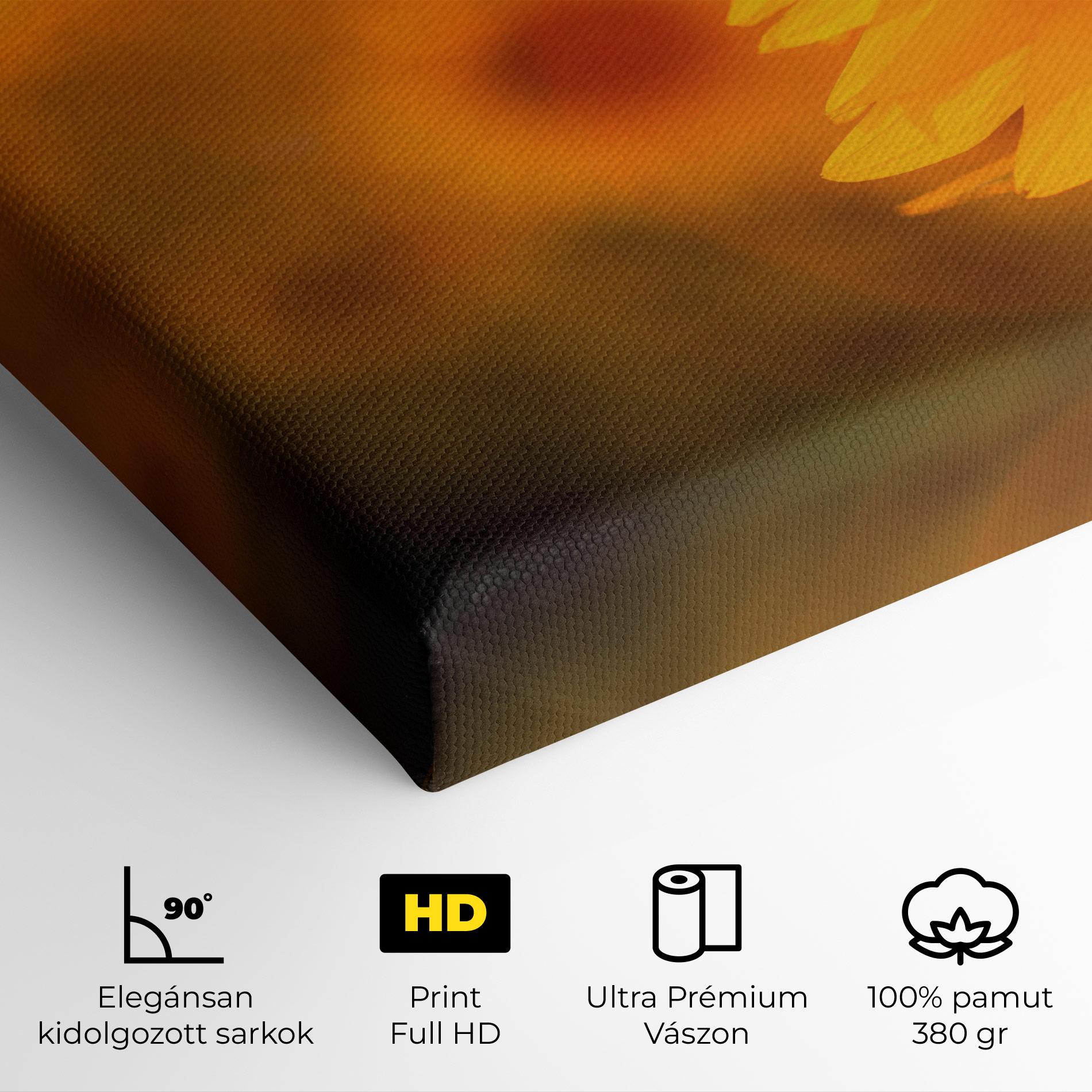 Vászonkép Sunflower mockup 4