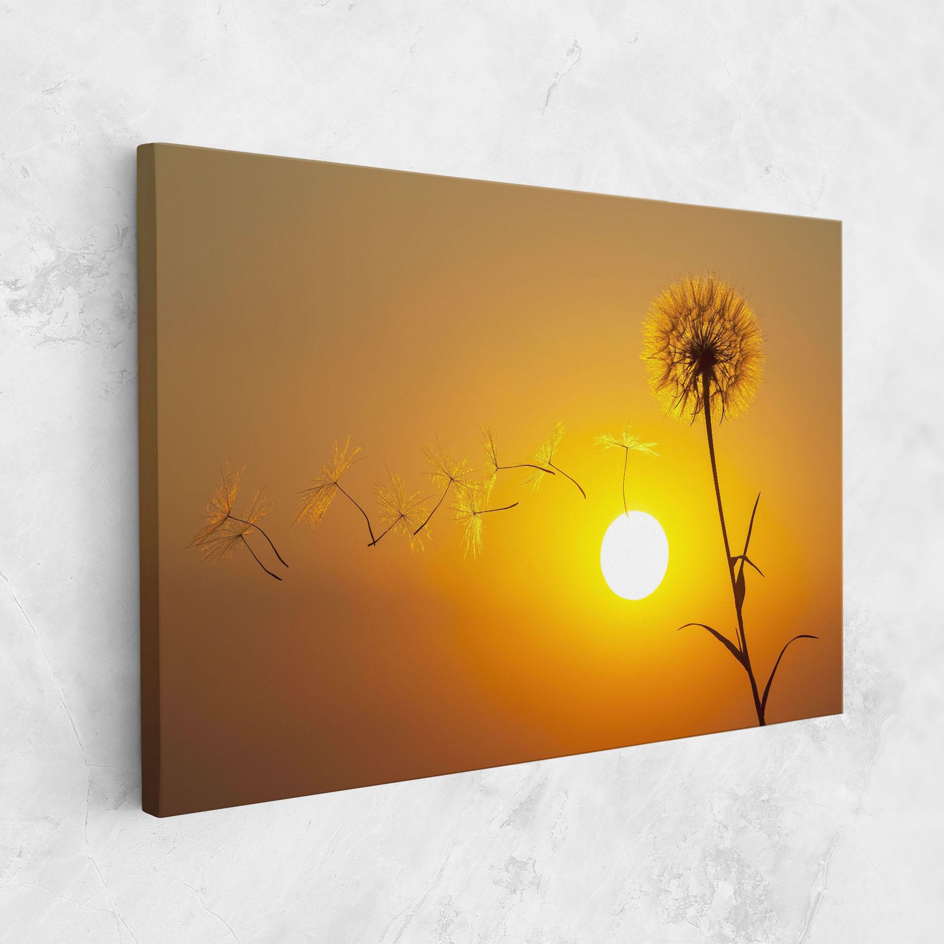 Vászonkép Summer Dandelion mockup 1