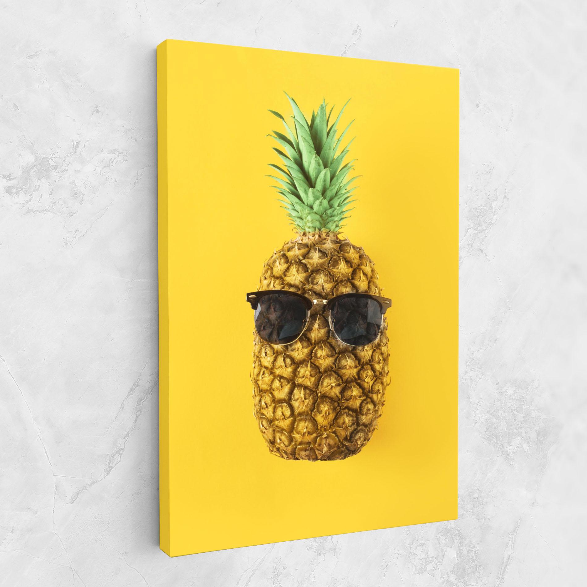 Vászonkép Fresh Pineapple mockup 1